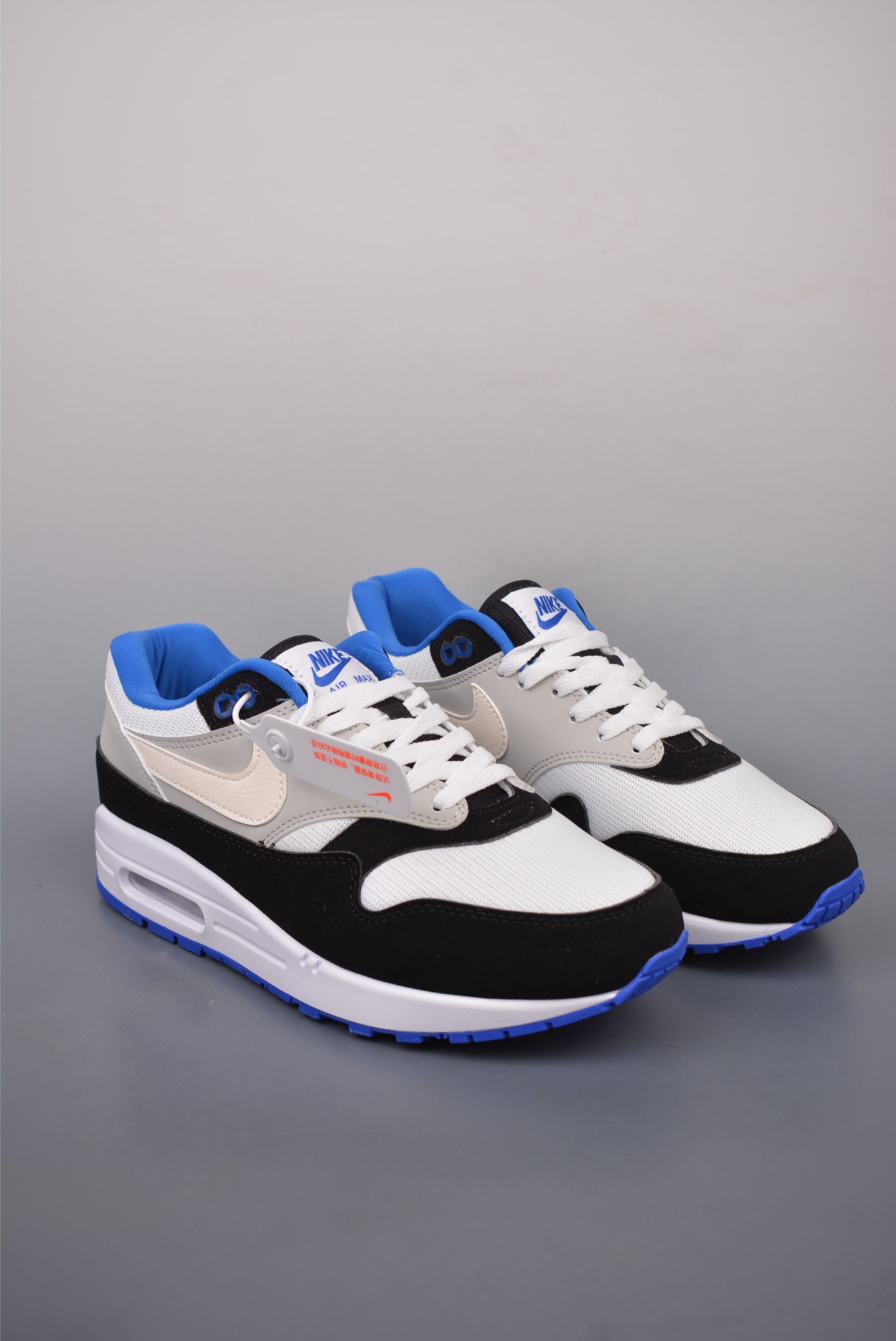 220  Nike Air Max 1 复刻拼接 纯原版本 复古休闲跑步鞋 875855-001
