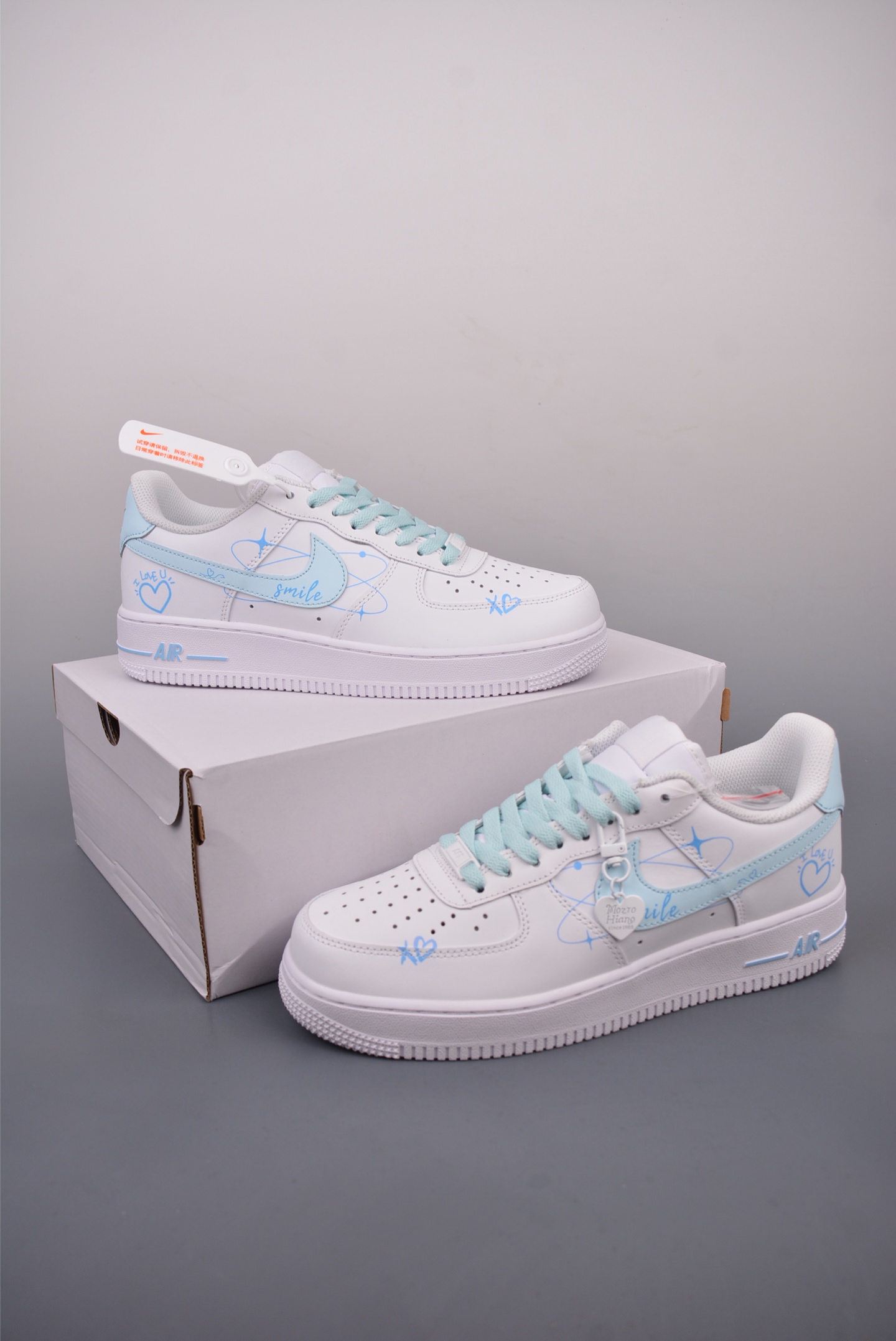 Nike Air Force 1 Low 白蓝喷绘 CW2288-111