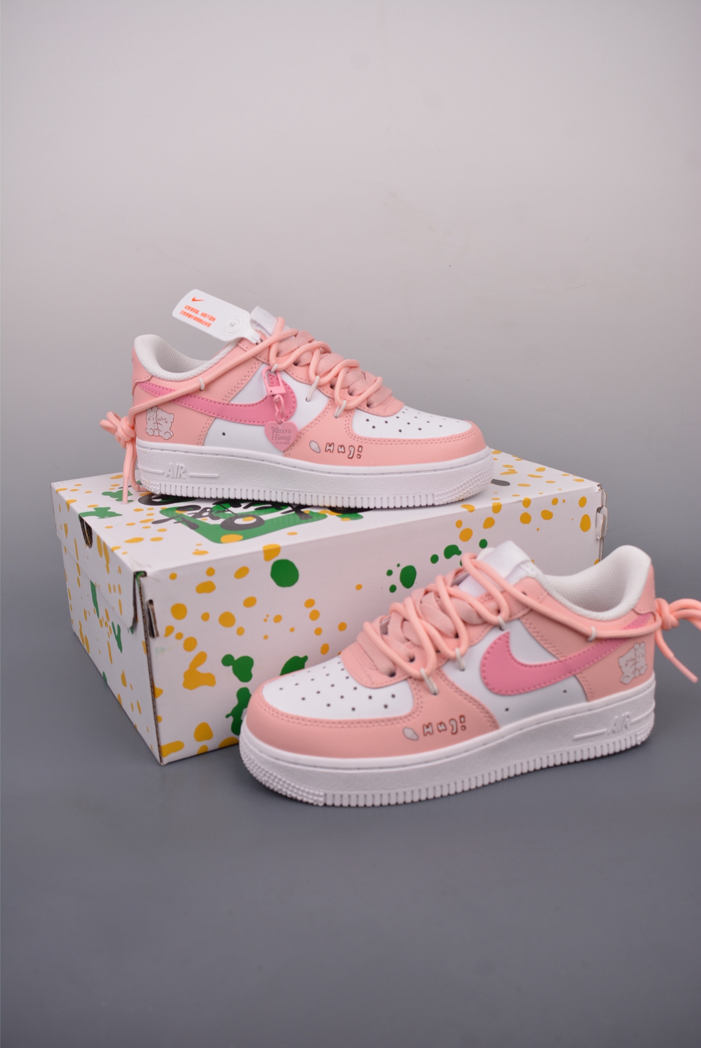 Nike Air Force 1 Low 解构绑带 粉色恋人 YY2023-762