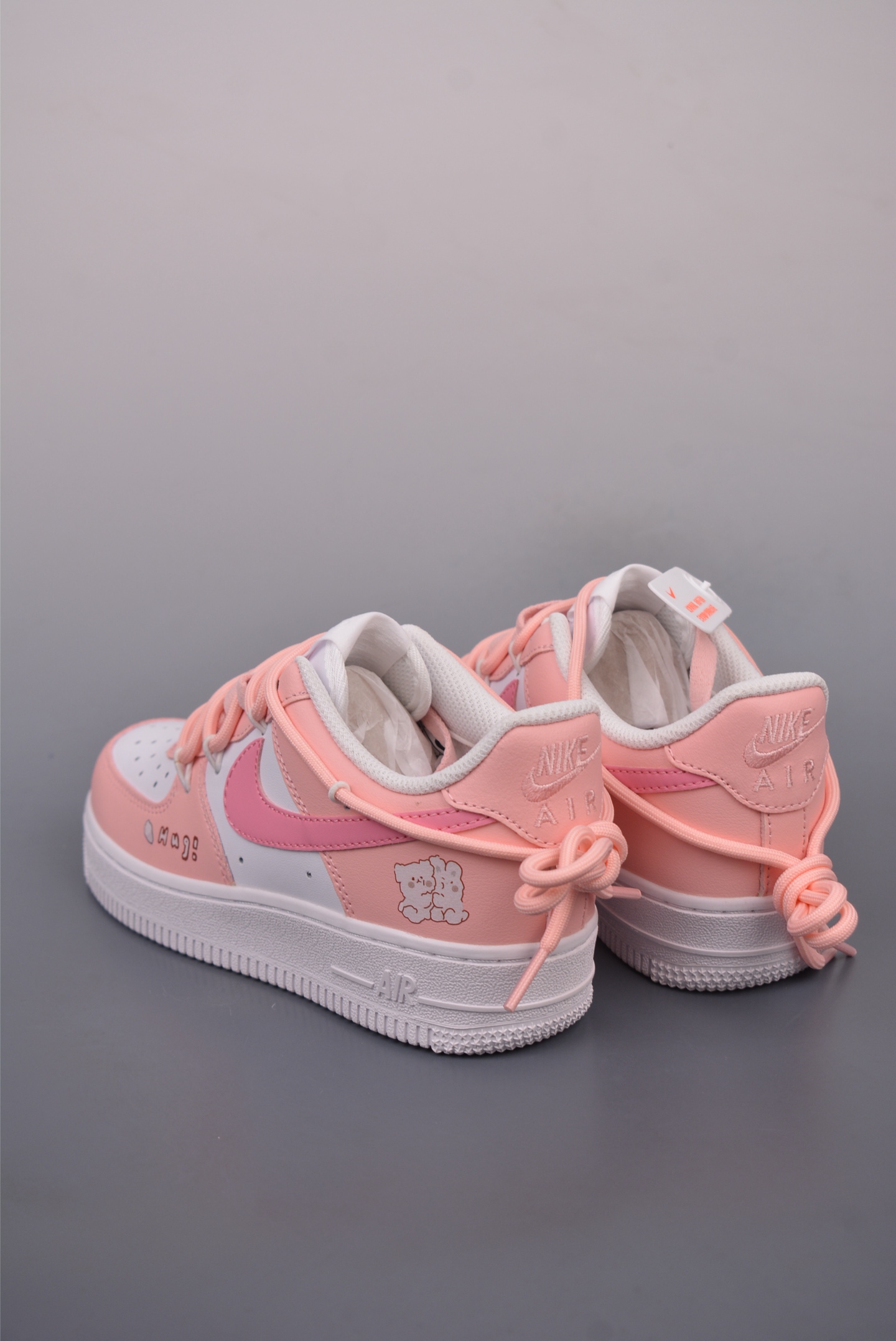 Nike Air Force 1 Low 解构绑带 粉色恋人 YY2023-762