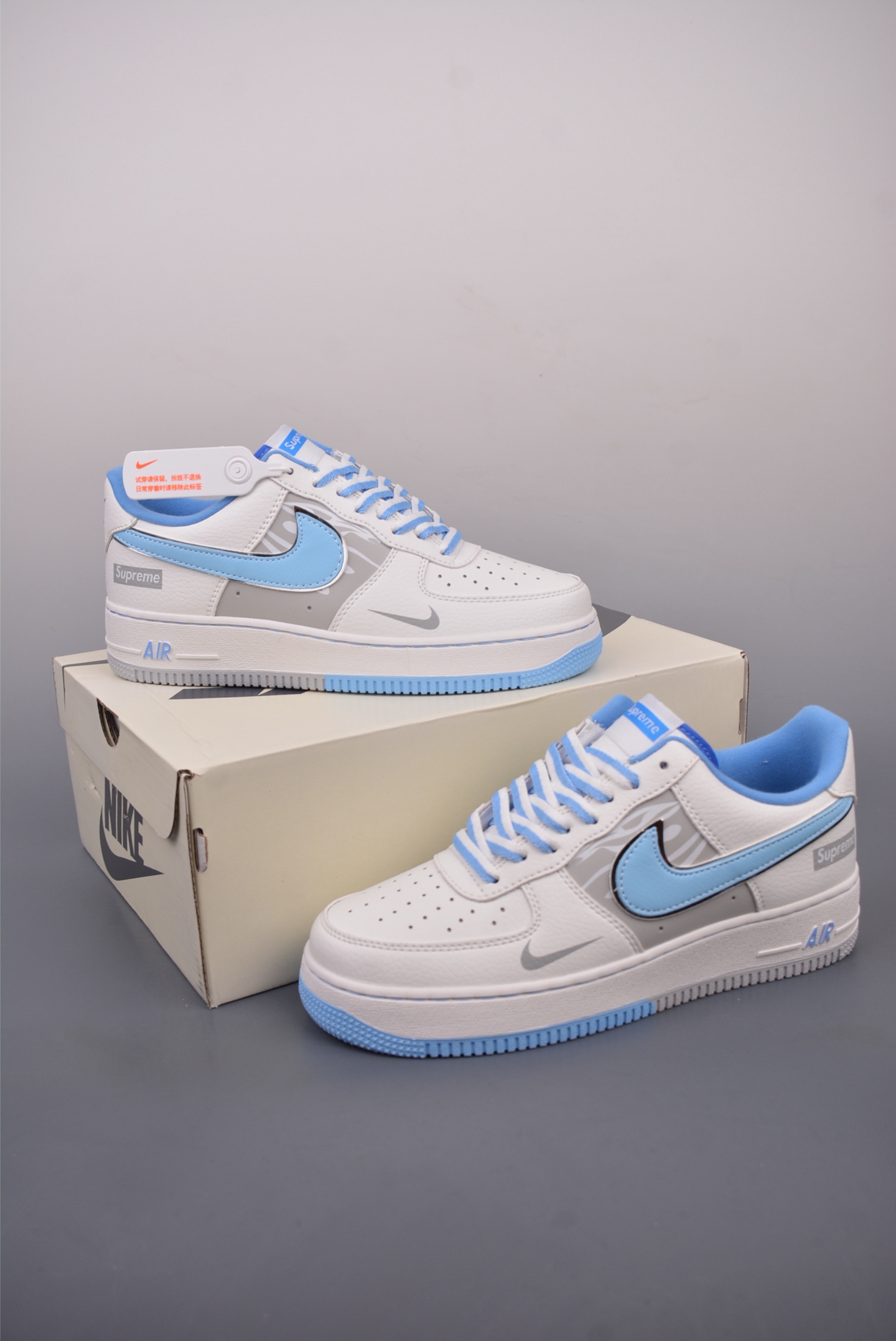 Nike Air Force 1 Low Supreme联名 DQ6628-155
