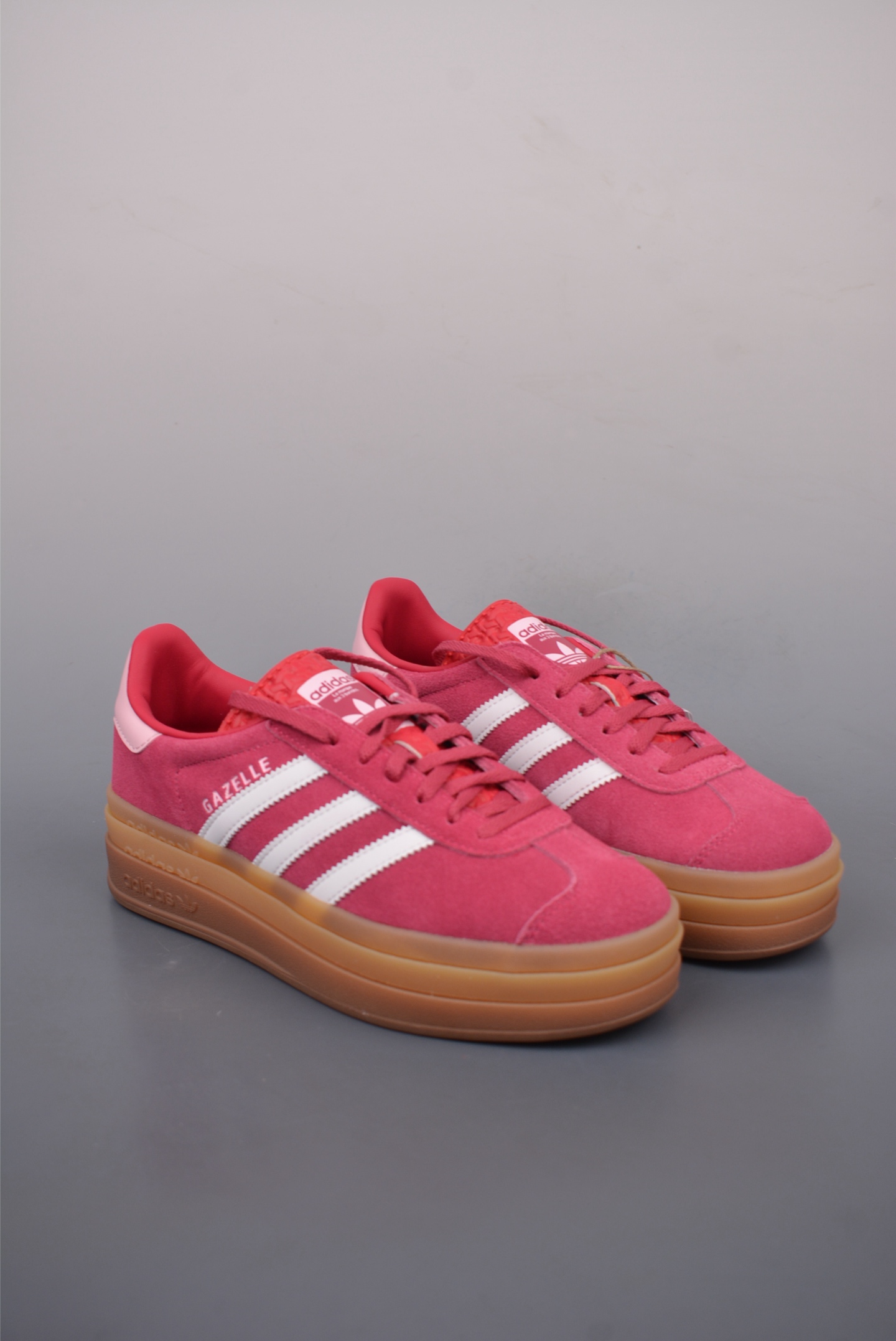 180  Ad Originals Gazelle Bold 纯原版本 三叶草厚底休闲防滑耐磨低帮板鞋    ID6997