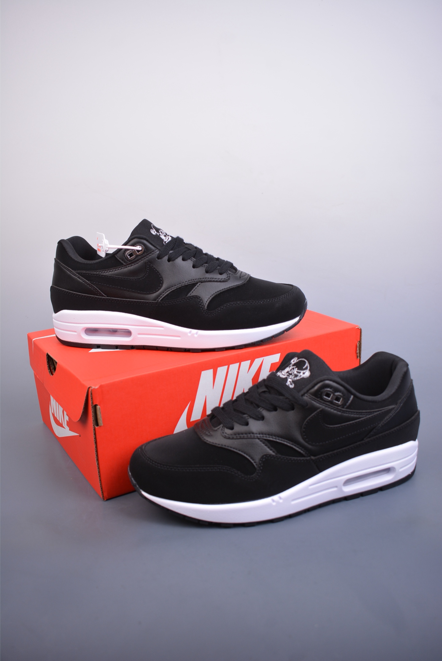 220  Nike Air Max 1 复刻拼接 纯原版本 复古休闲跑步鞋  875844-081