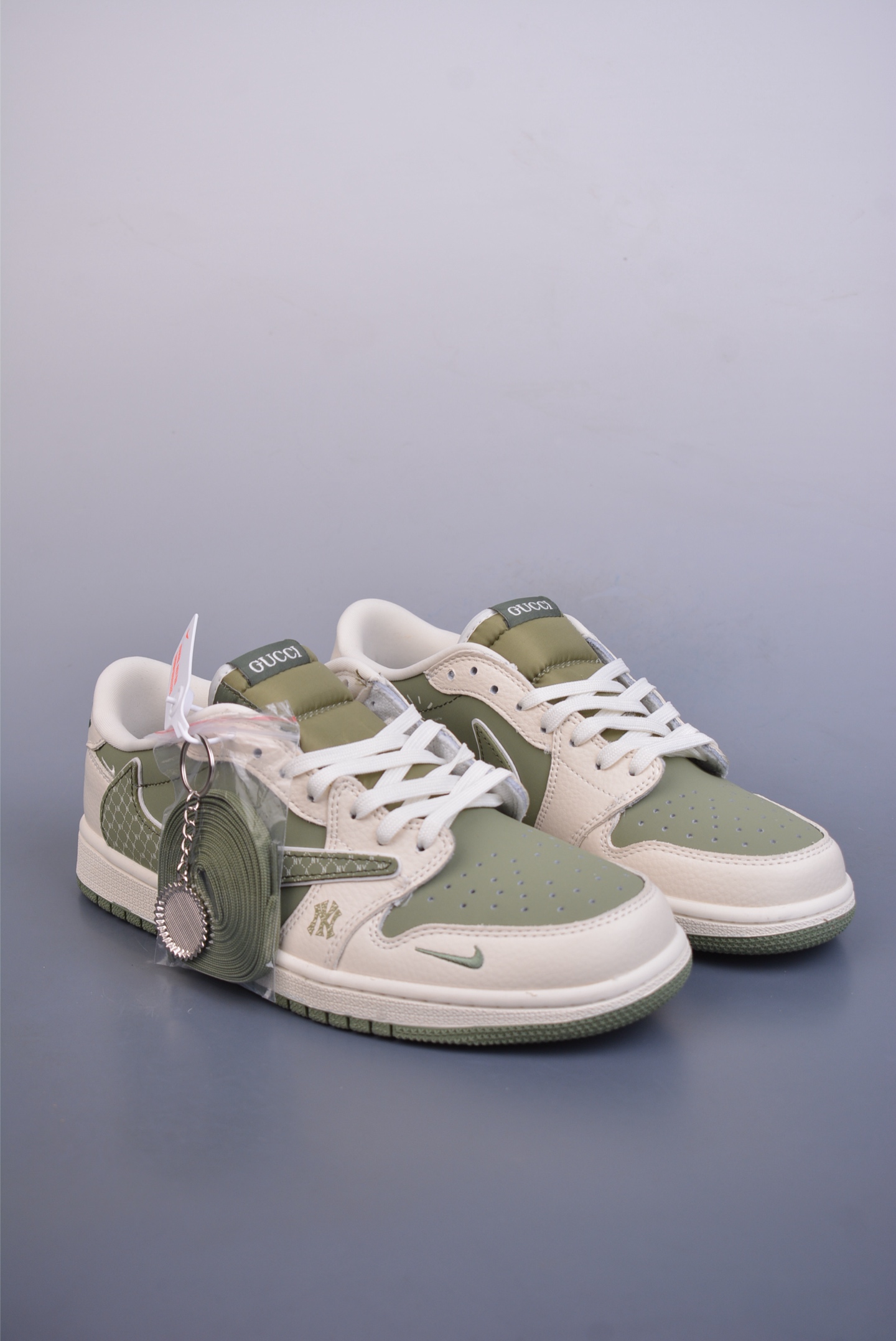 280  Fragment x Travis Scott x MLB Air Jordan 1 Low 三方联名倒钩   XS2024-217