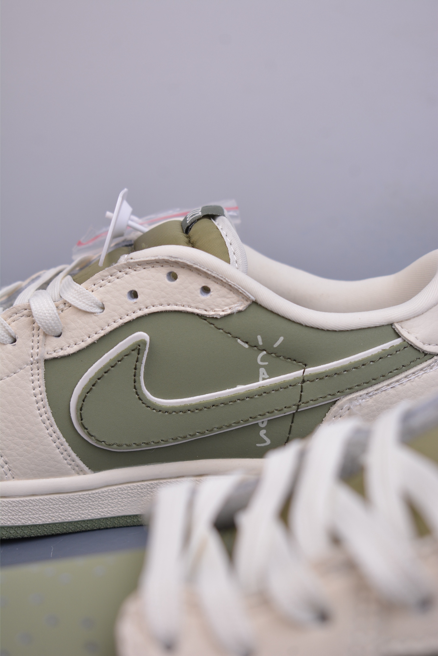 280  Fragment x Travis Scott x MLB Air Jordan 1 Low 三方联名倒钩   XS2024-217