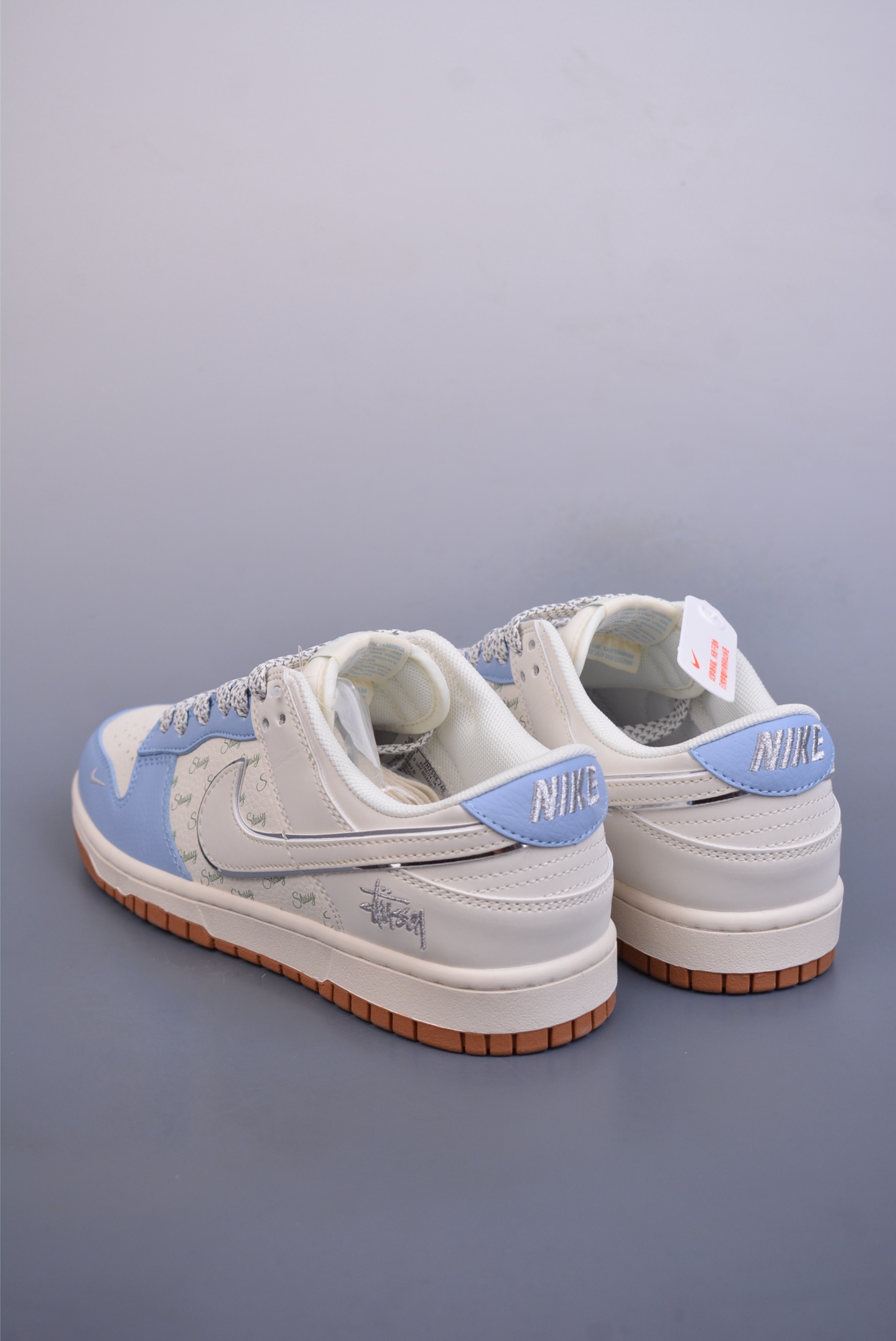 280  Nike SB Dunk Low 斯图西联名 解构抽绳鞋带  ZH2598-246