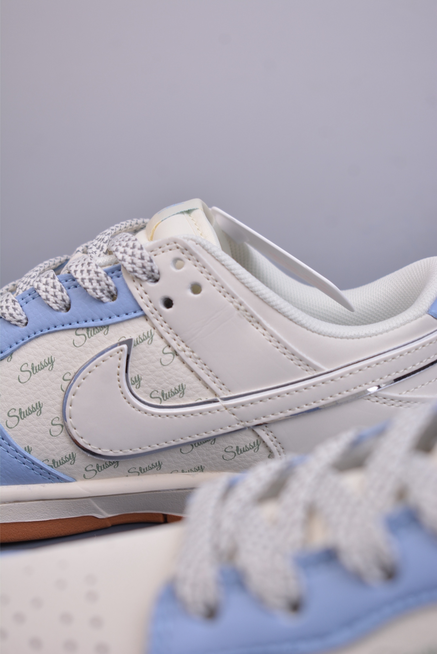 280  Nike SB Dunk Low 斯图西联名 解构抽绳鞋带  ZH2598-246
