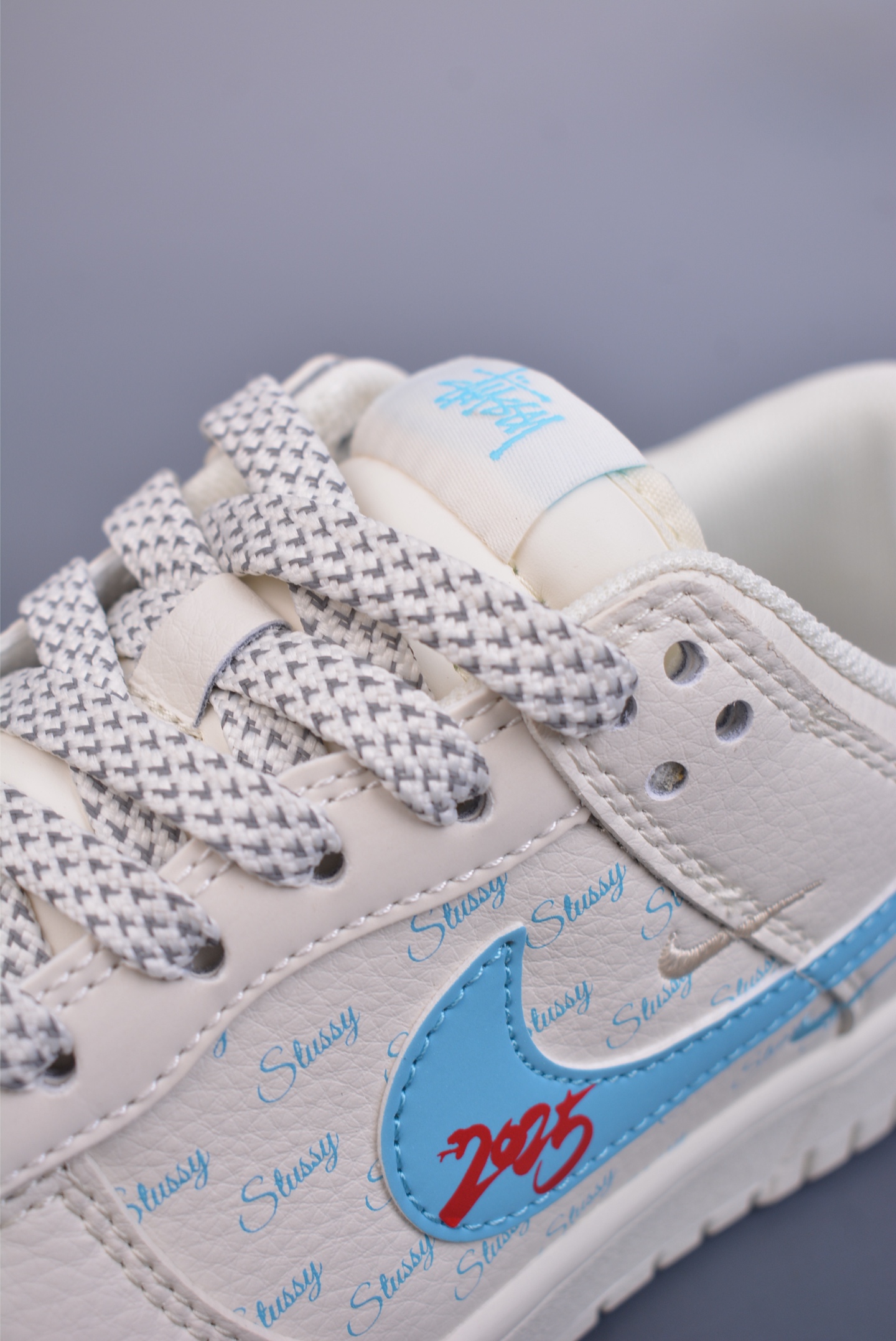 280  Nike SB Dunk Low 斯图西联名 解构抽绳鞋带  SJ2068-281