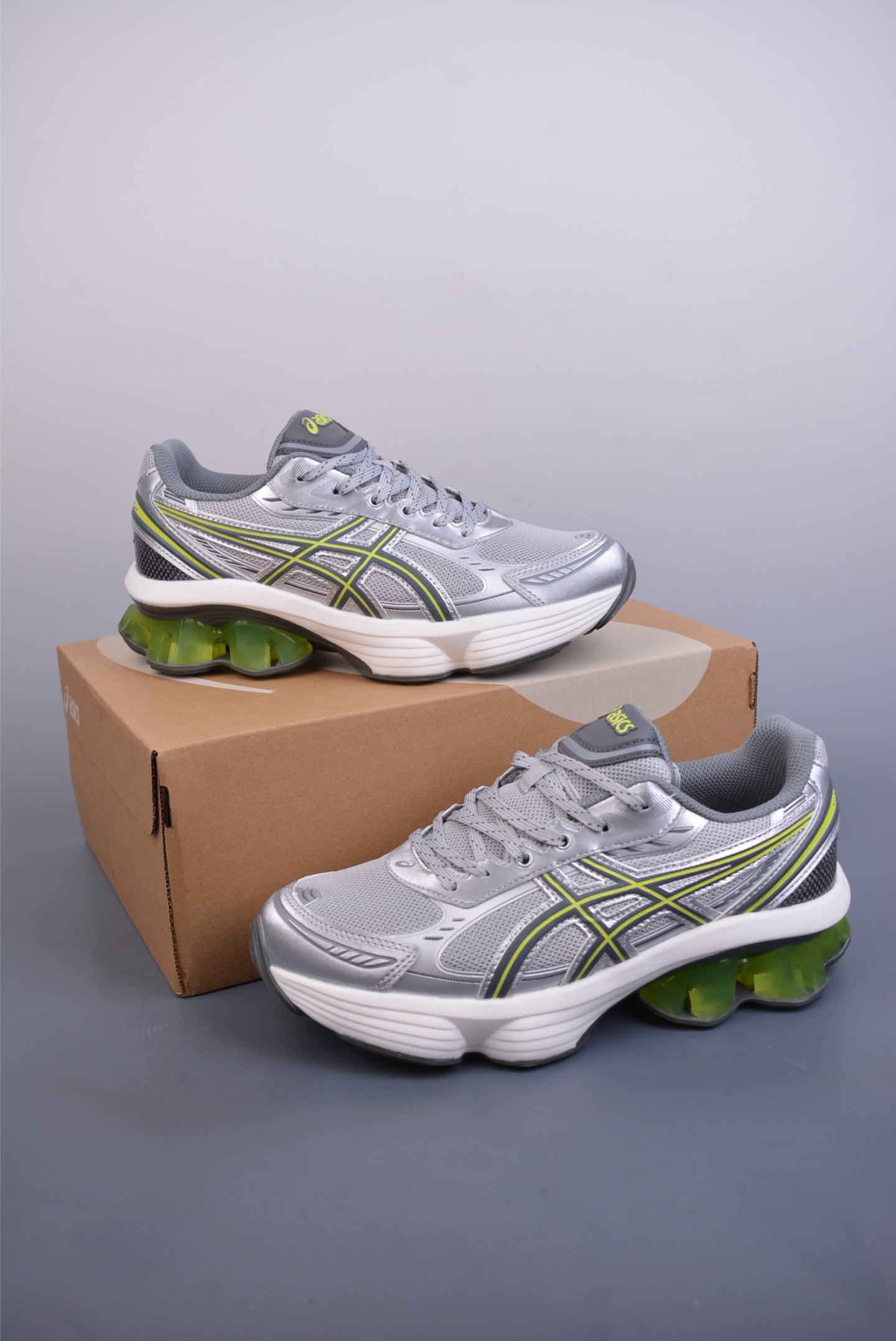 260  Asics Gel-Kinetic Fluent 纯原版本 亚瑟士运动休闲透气专业跑鞋   1203A591-020