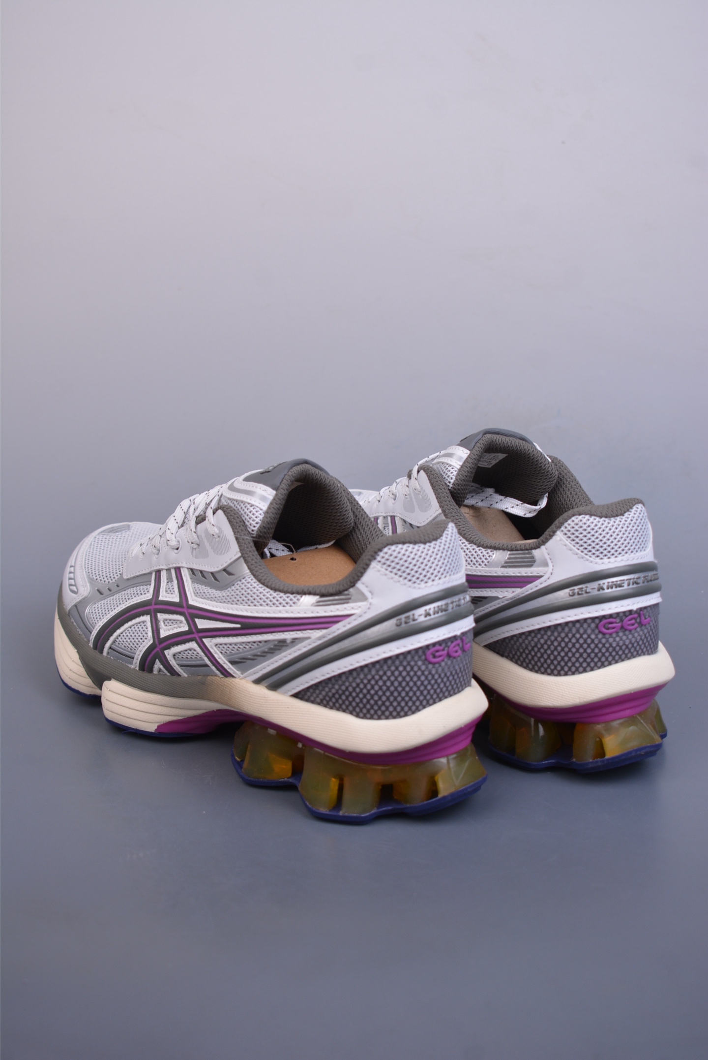 260  Asics Gel-Kinetic Fluent 纯原版本 亚瑟士运动休闲透气专业跑鞋   1203A591-100