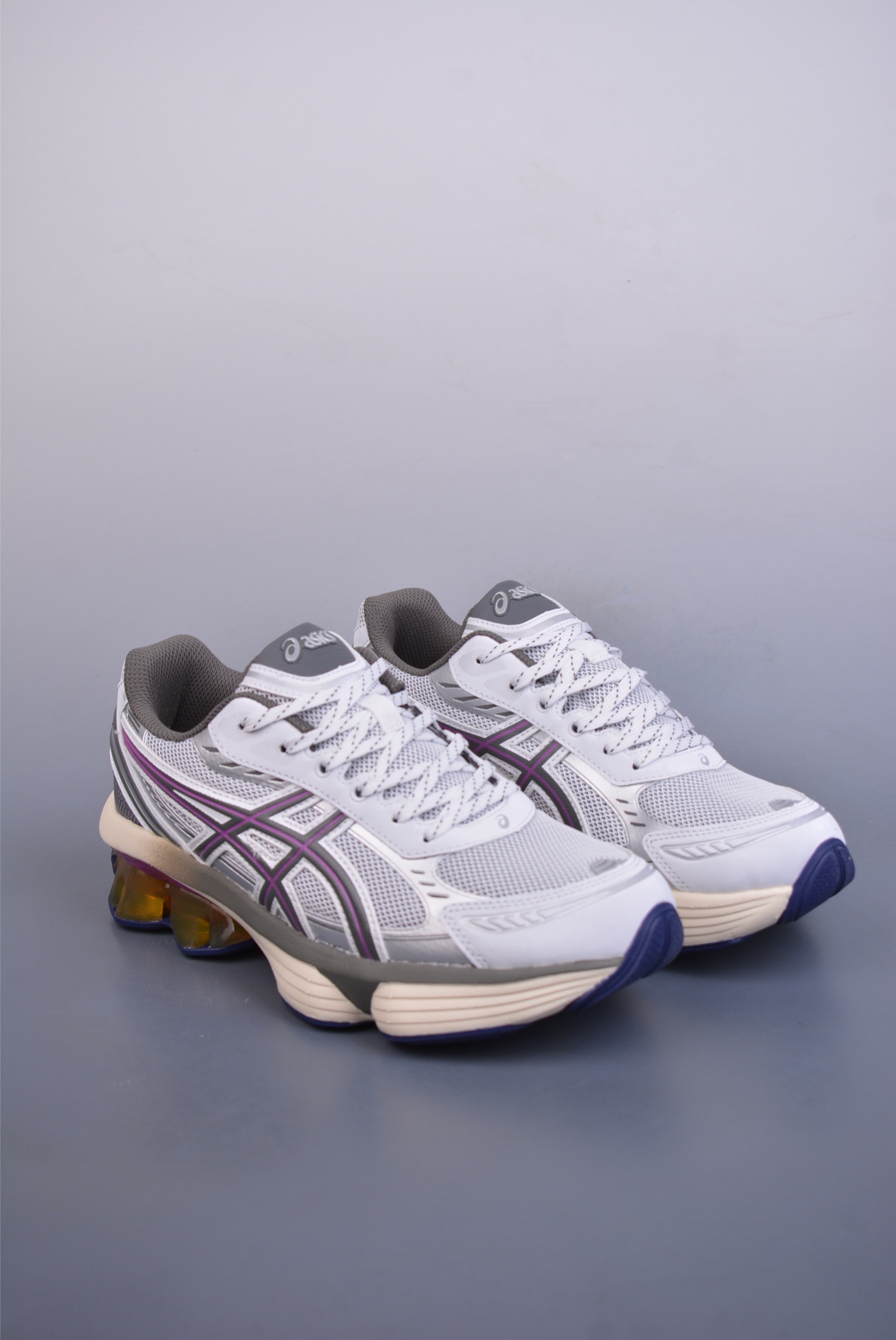 260  Asics Gel-Kinetic Fluent 纯原版本 亚瑟士运动休闲透气专业跑鞋   1203A591-100