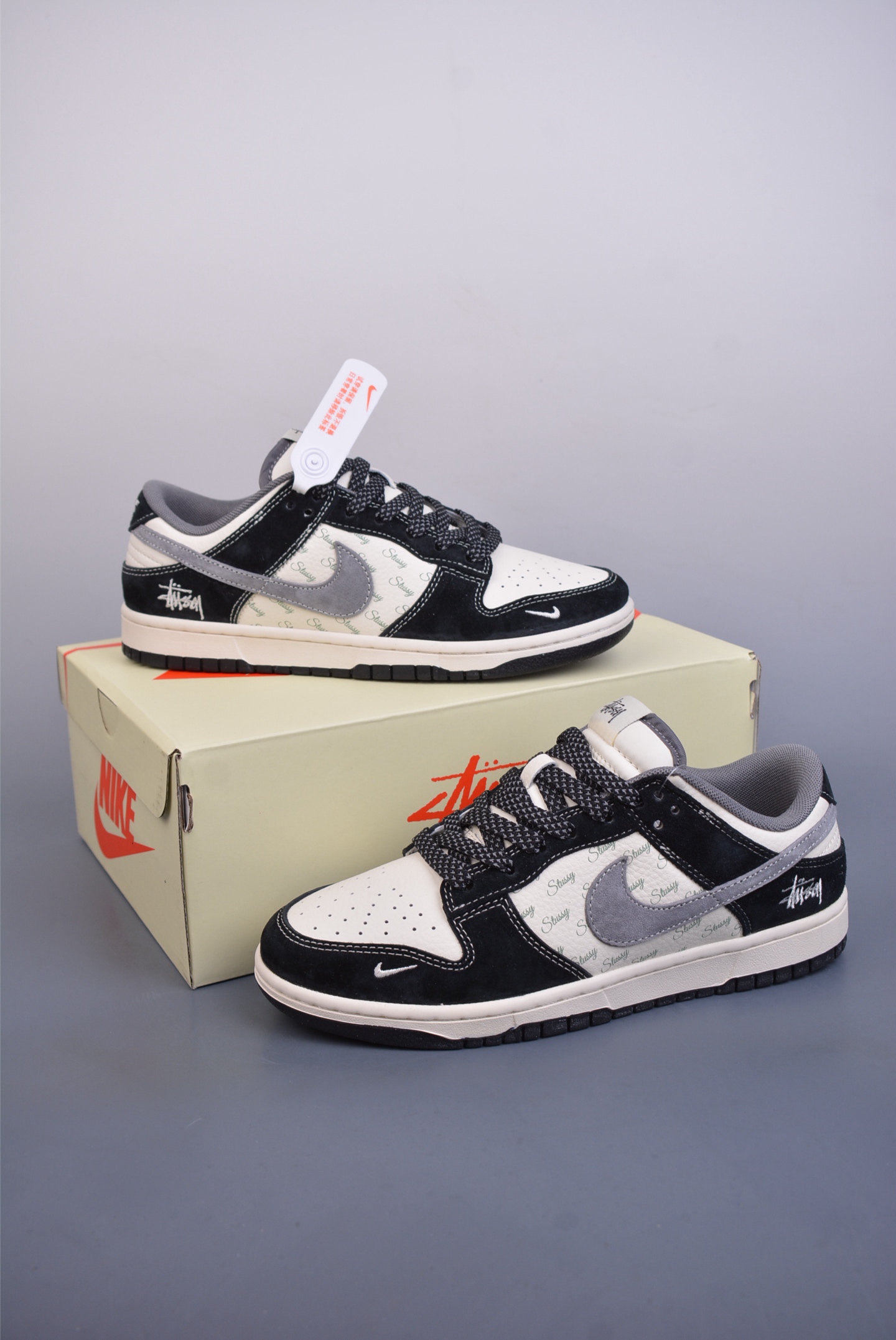 Nike SB Dunk Low 斯图西联名 解构抽绳鞋带 XS1086-021