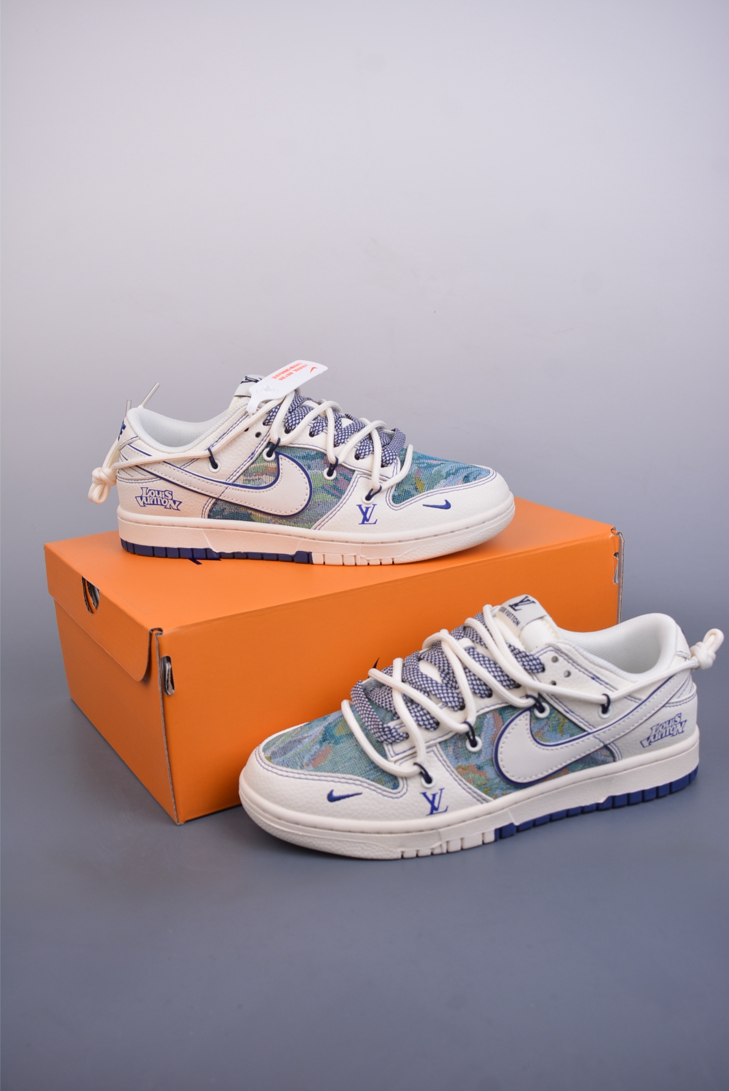 Nike SB Dunk Low LV联名 解构抽绳鞋带 DM6868-077