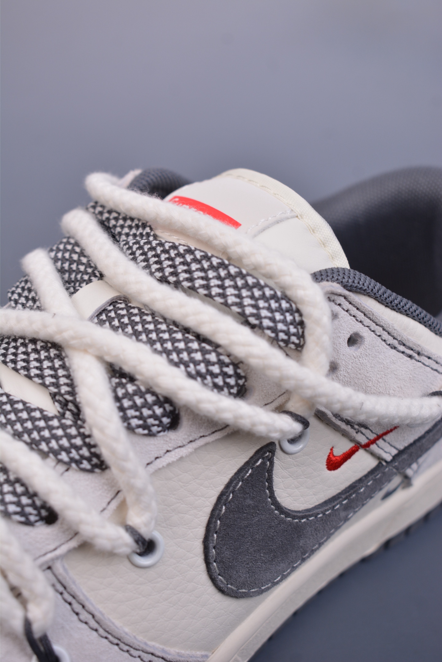 Nike SB Dunk Low Supreme联名 解构抽绳鞋带 YX5066-217