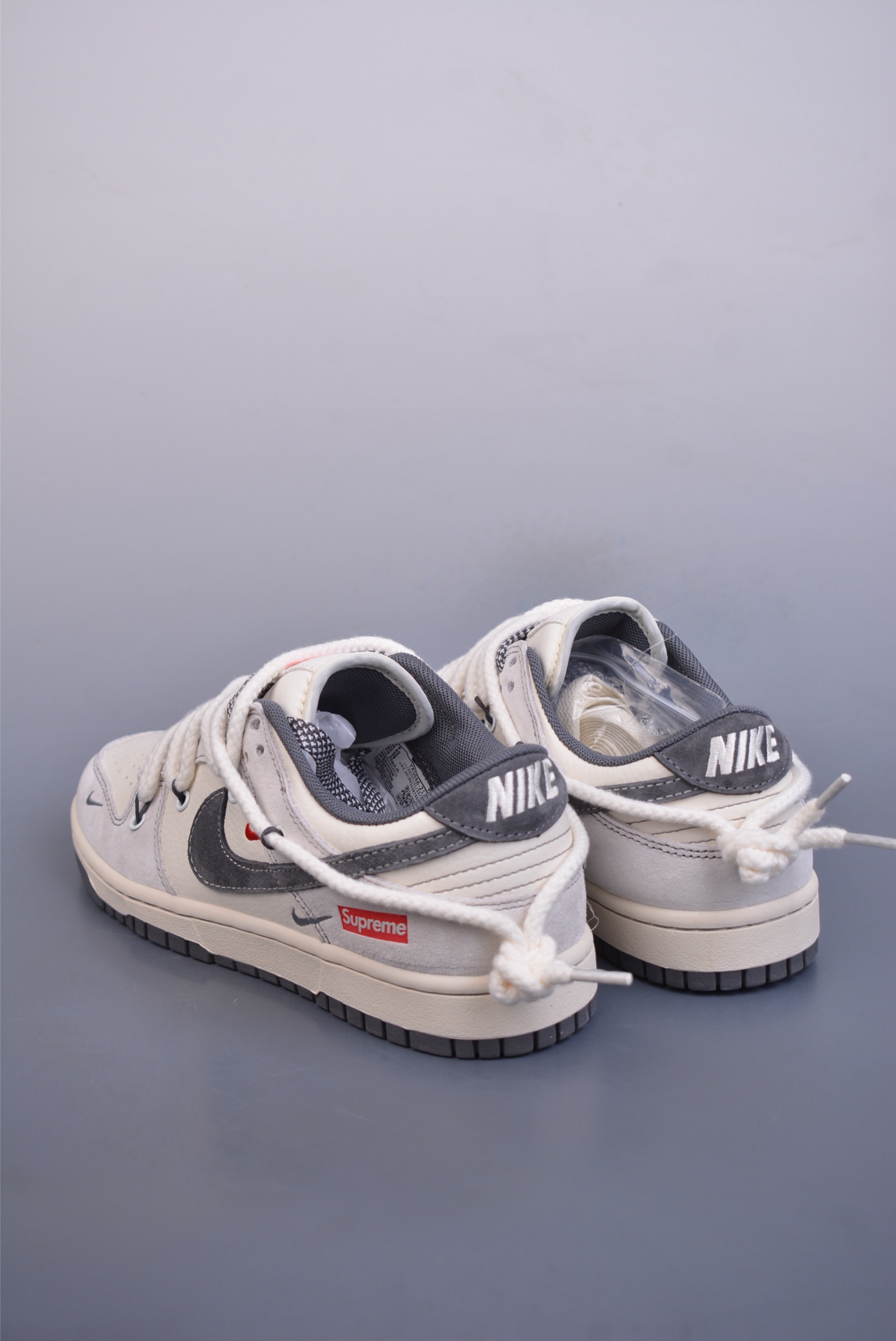 Nike SB Dunk Low Supreme联名 解构抽绳鞋带 YX5066-217