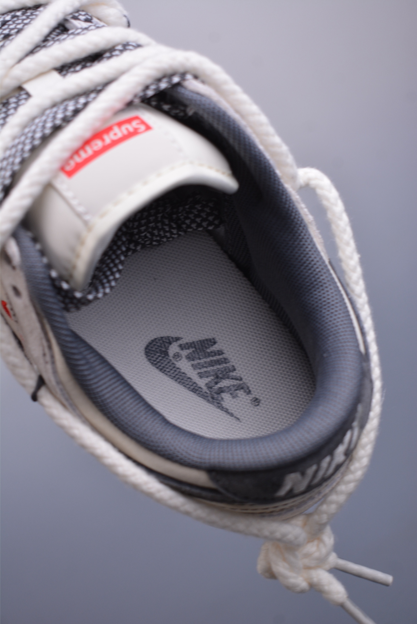Nike SB Dunk Low Supreme联名 解构抽绳鞋带 YX5066-217