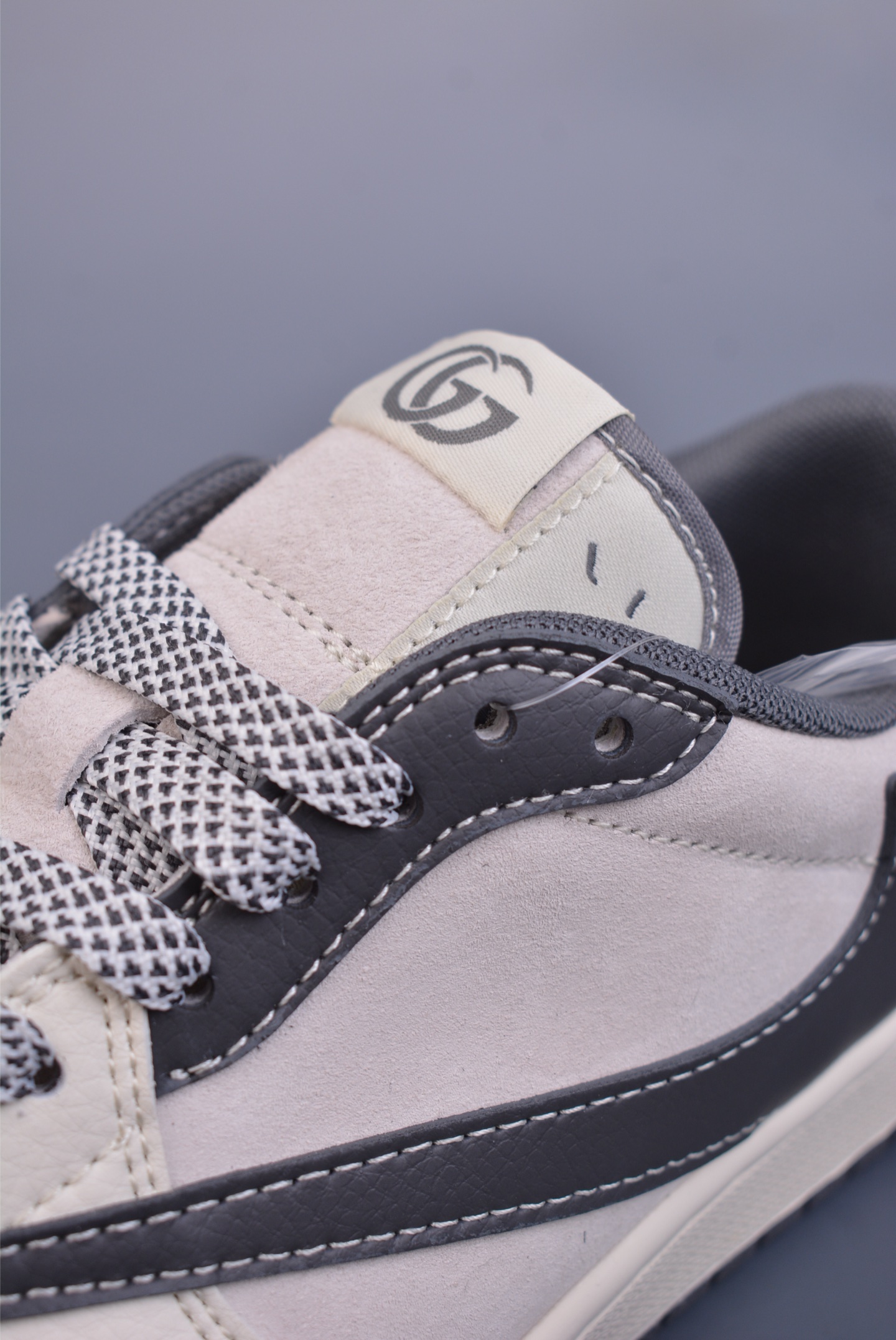 280  Fragment x Travis Scott x Gucci Air Jordan 1 Low 三方联名倒钩  XS3086-012