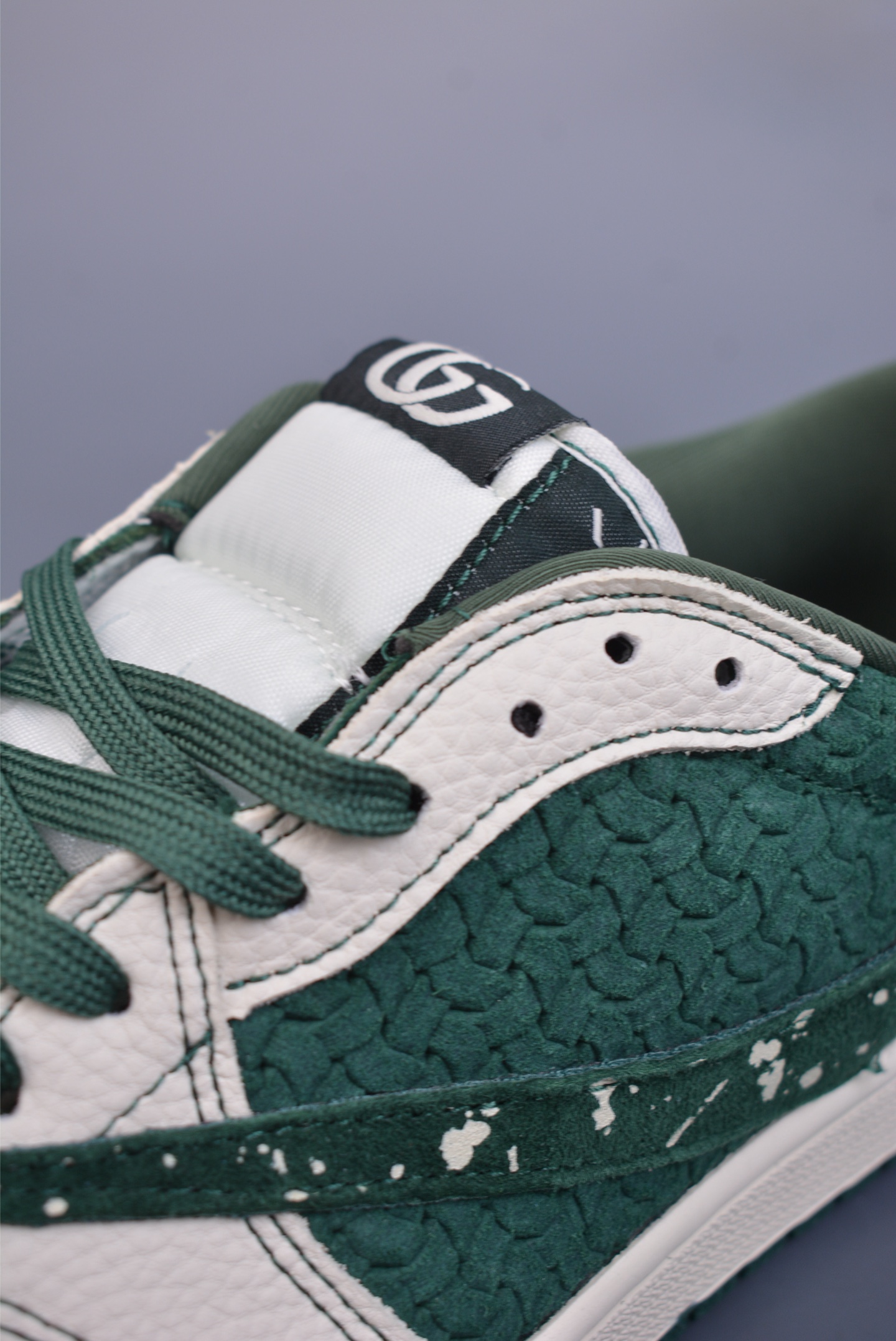 280  Fragment x Travis Scott x Supreme Air Jordan 1 Low 三方联名倒钩   XS2024-008