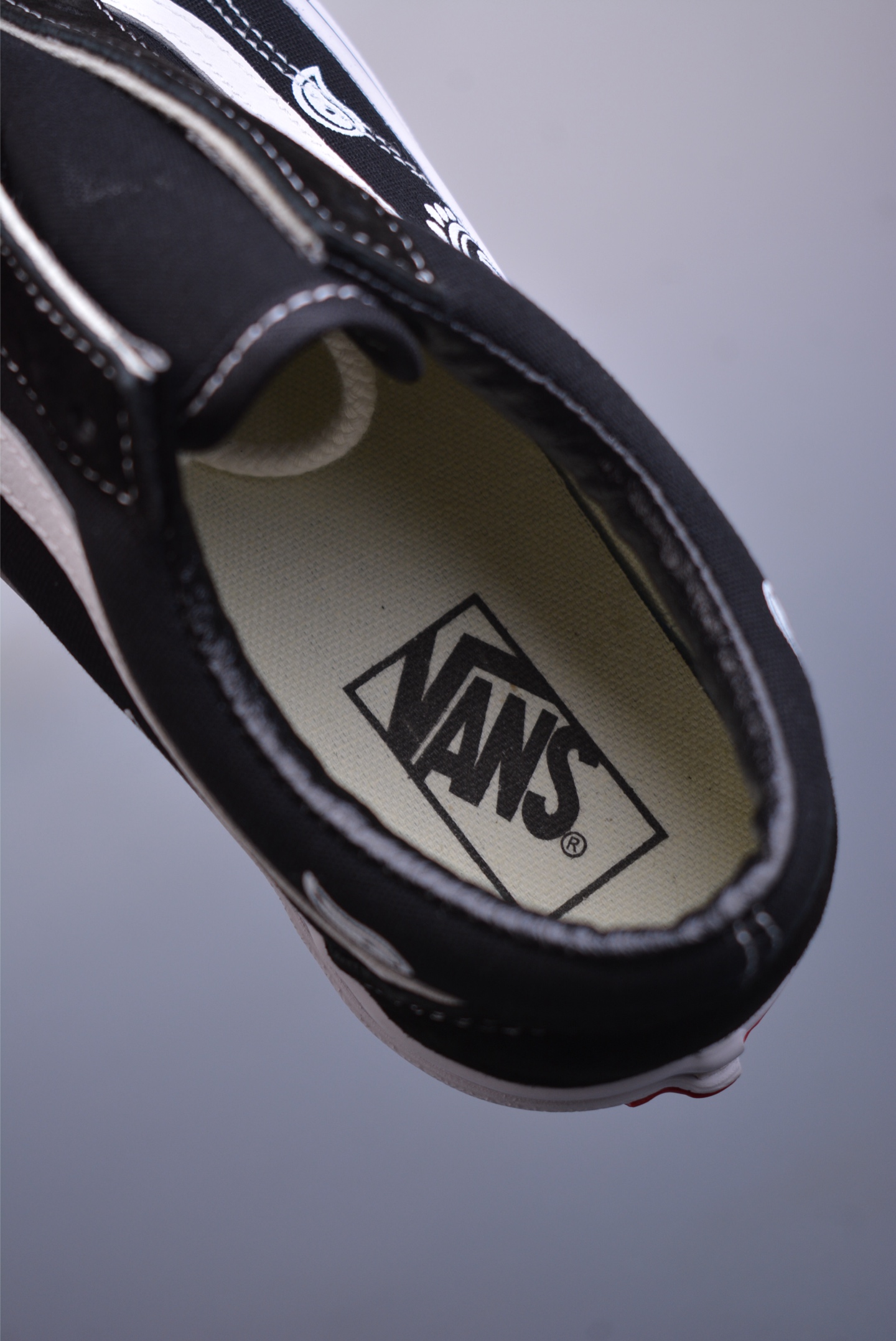 150 Vans Old Skool 玖制 腰果花 经典黑白复古高街百搭休闲帆布鞋 手绘腰果花印第安风 VN000D3HY28