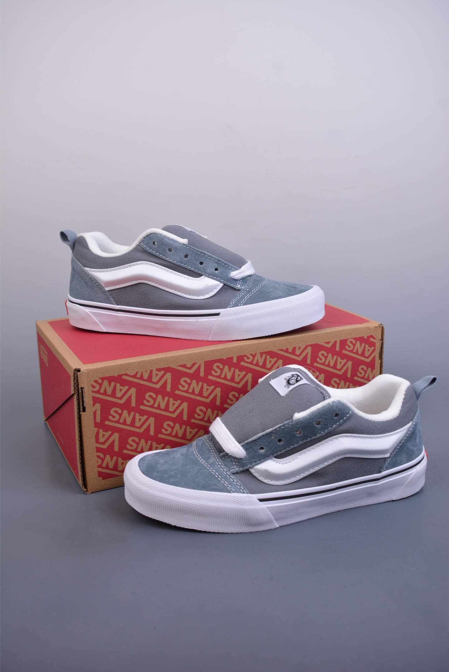 Vans Knu Skool 官方新款 复古休闲胖胖面包鞋