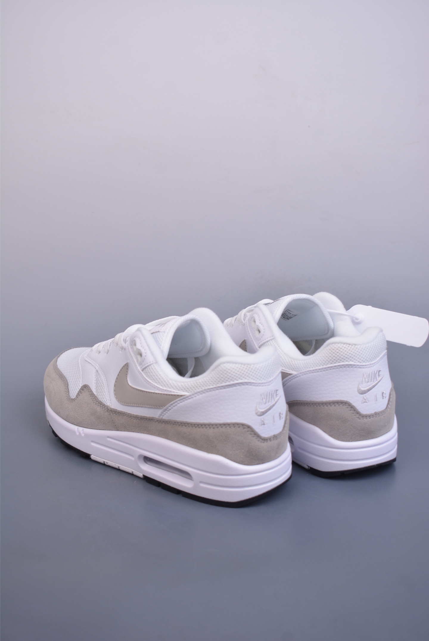 220 Nike Air Max 1 复刻拼接 纯原版本 复古休闲跑步鞋 AH8145-110