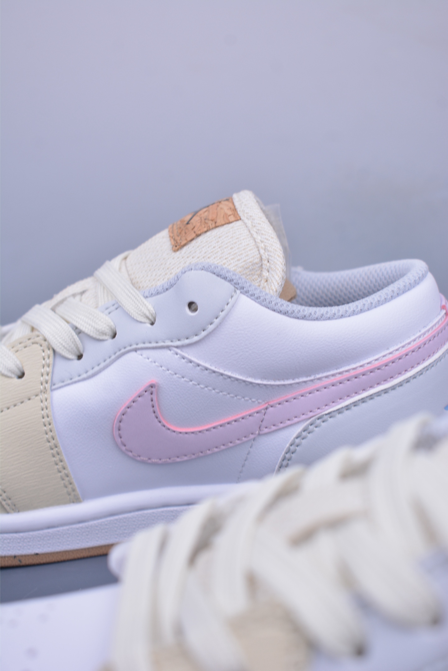 200  Air Jordan 1 Low 白黄紫刺绣 AJ1乔1低帮休闲板鞋  IB8861-151