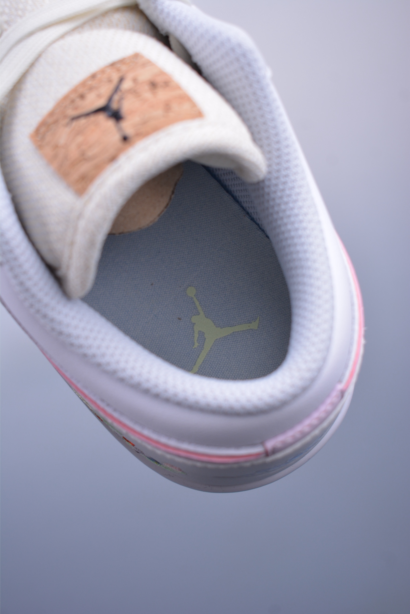 200  Air Jordan 1 Low 白黄紫刺绣 AJ1乔1低帮休闲板鞋  IB8861-151
