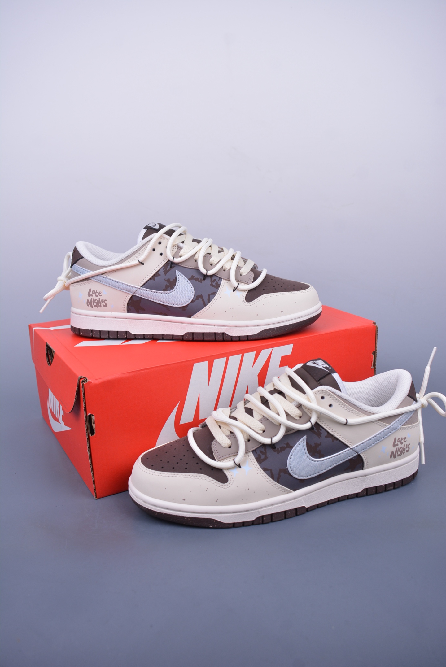 280天  Nike SB Dunk Low 复古星潮 解构抽绳鞋带  HF4292-100