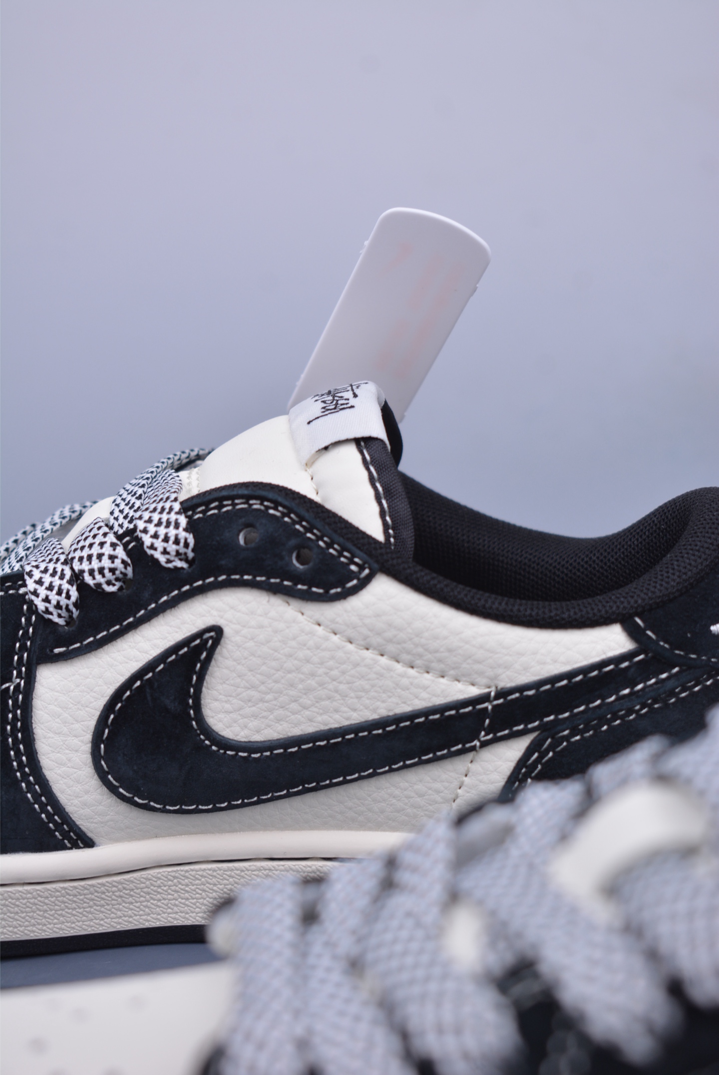 280  Fragment x Travis Scott x 斯图西 Air Jordan 1 Low 三方联名倒钩  YX5066-299