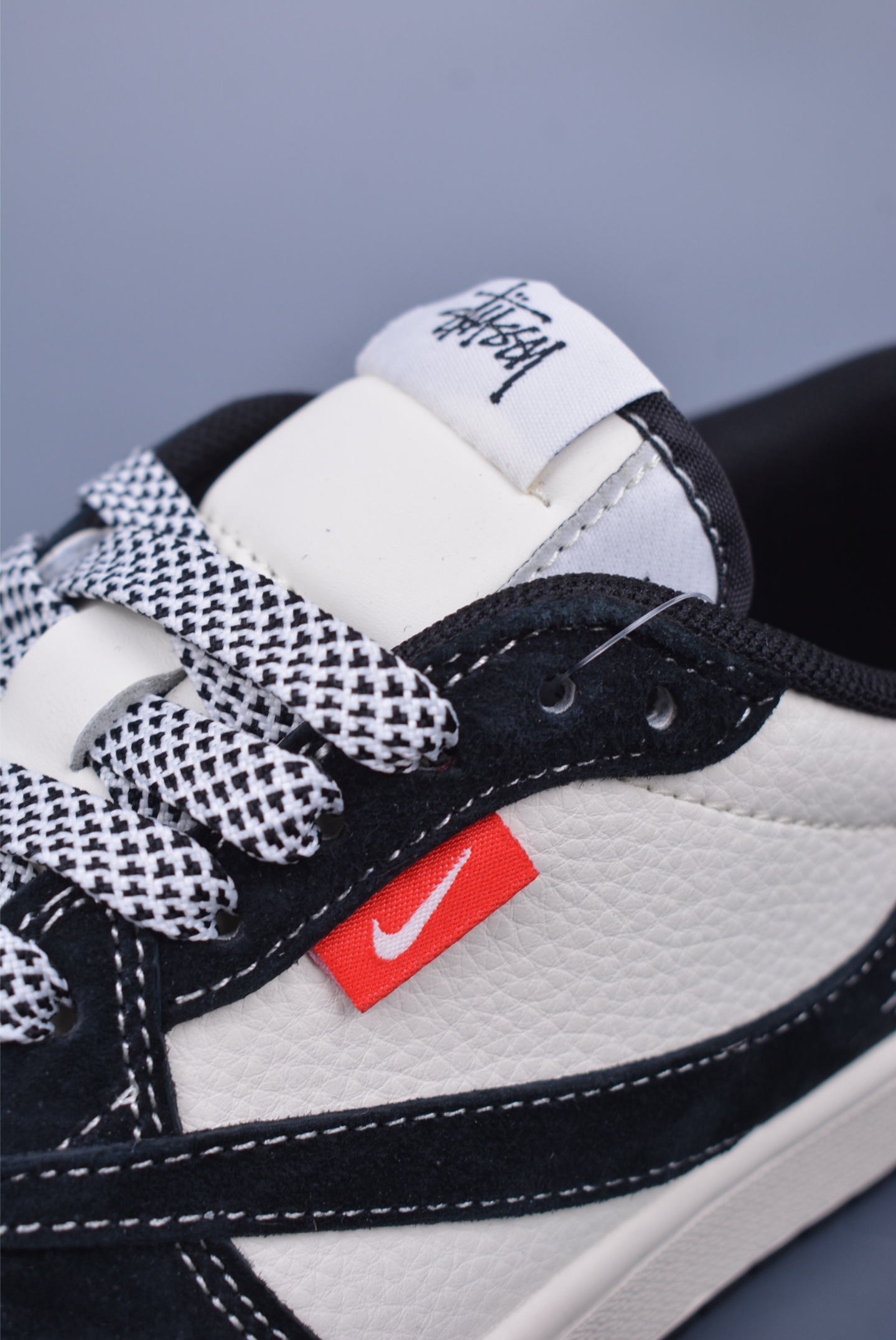 280  Fragment x Travis Scott x 斯图西 Air Jordan 1 Low 三方联名倒钩  YX5066-299