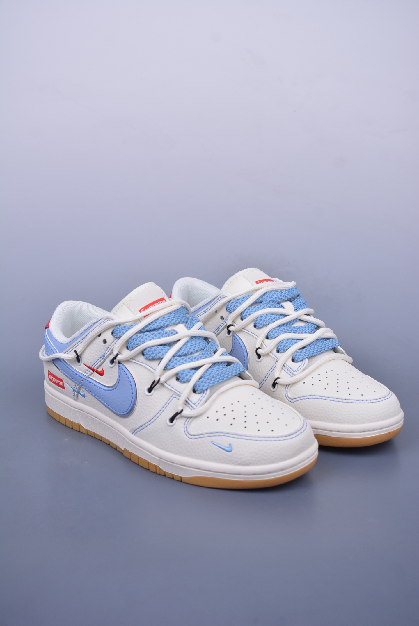 300  Nike SB Dunk Low Supreme联名 解构抽绳鞋带  FC1688-216