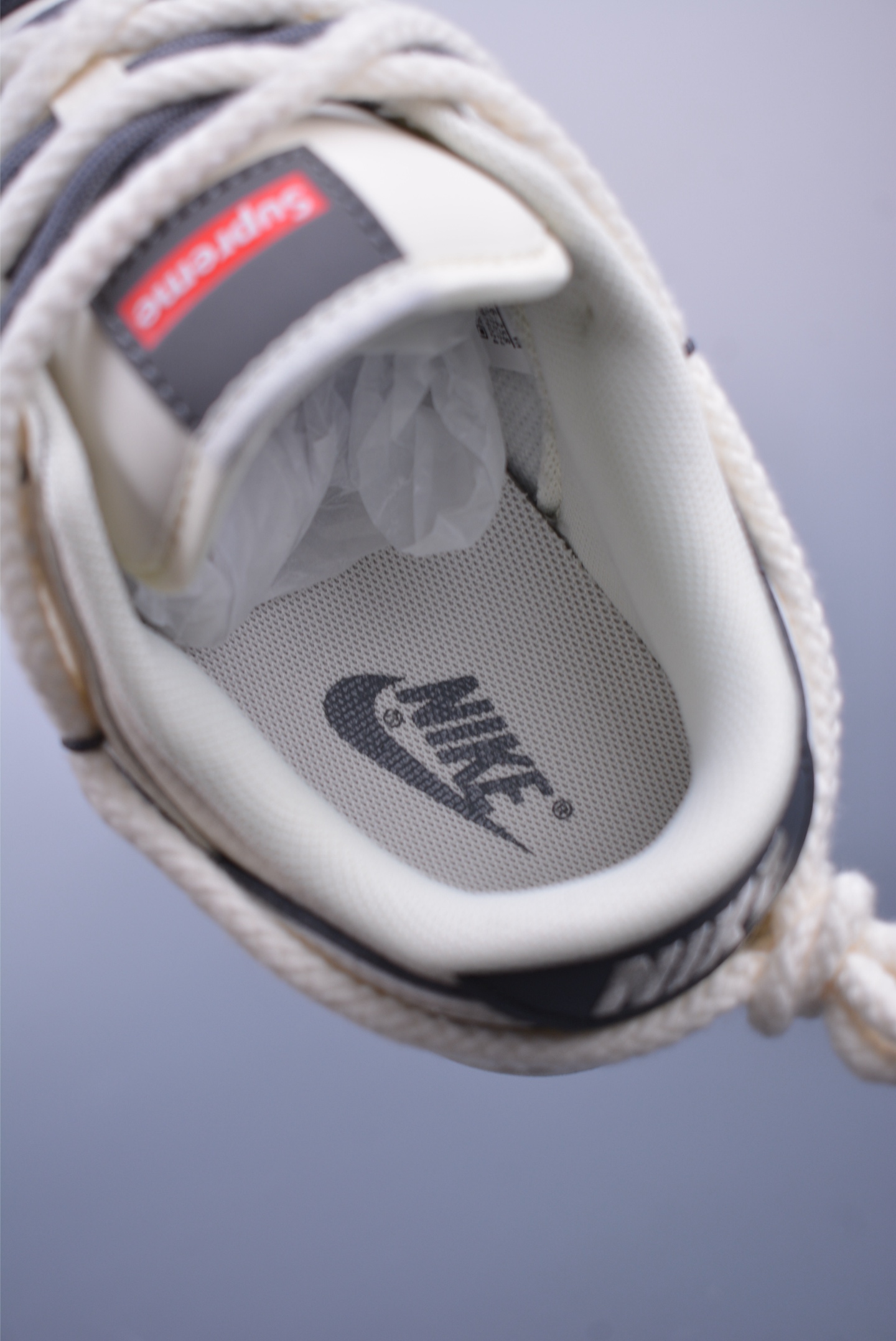 300  Nike SB Dunk Low Supreme联名 解构抽绳鞋带  YX5066-258