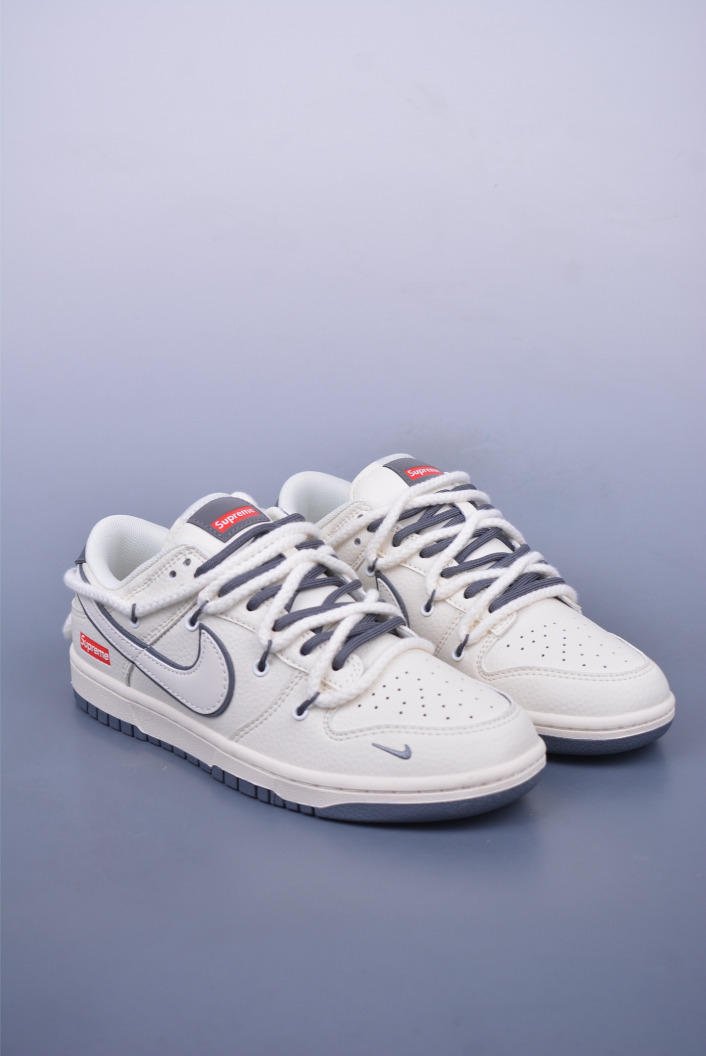 300  Nike SB Dunk Low Supreme联名 解构抽绳鞋带  YX5066-258