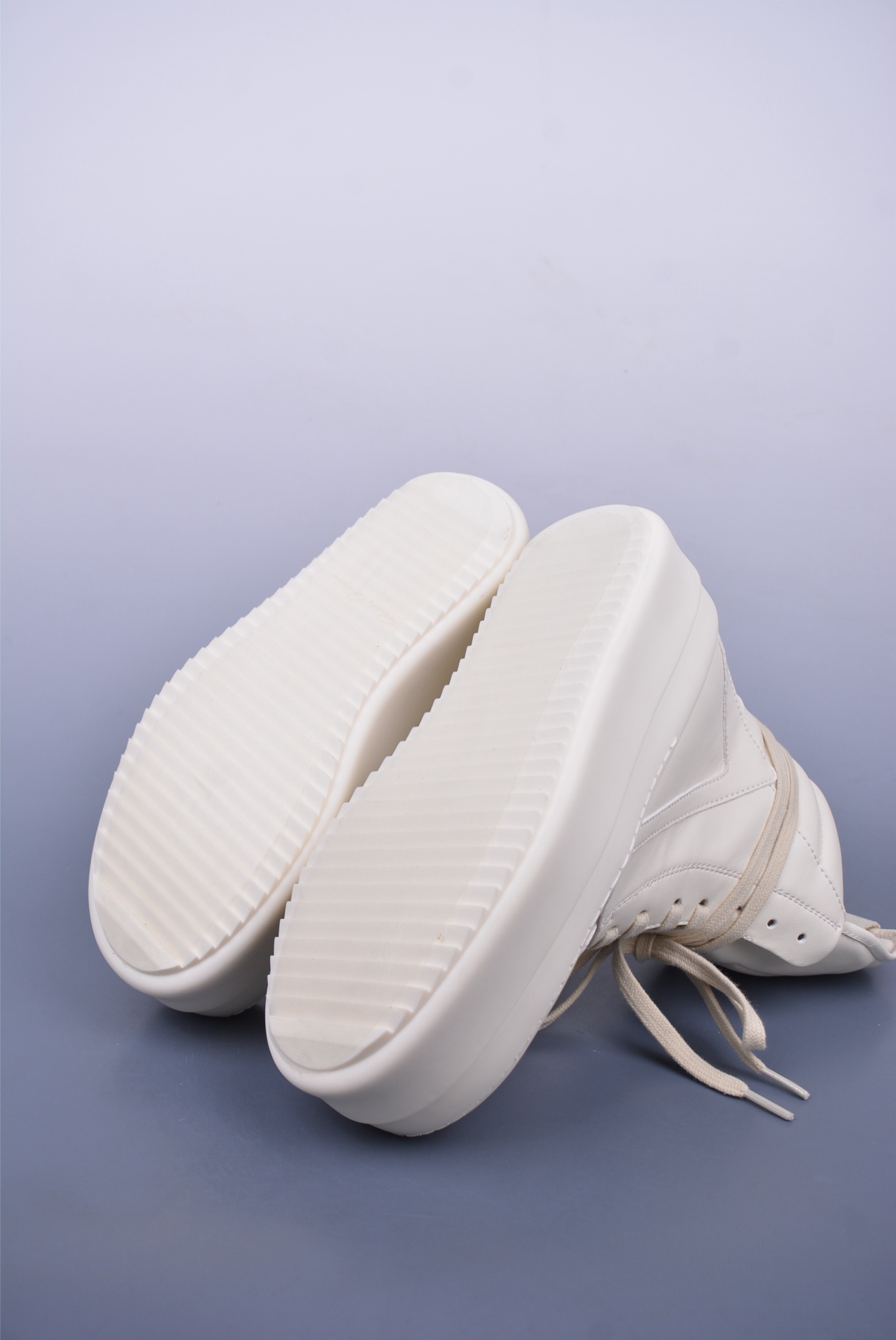 600 RO欧文斯Rickowens 纯白倒三角 Ro西瓜头厚底高邦 RU01E5868