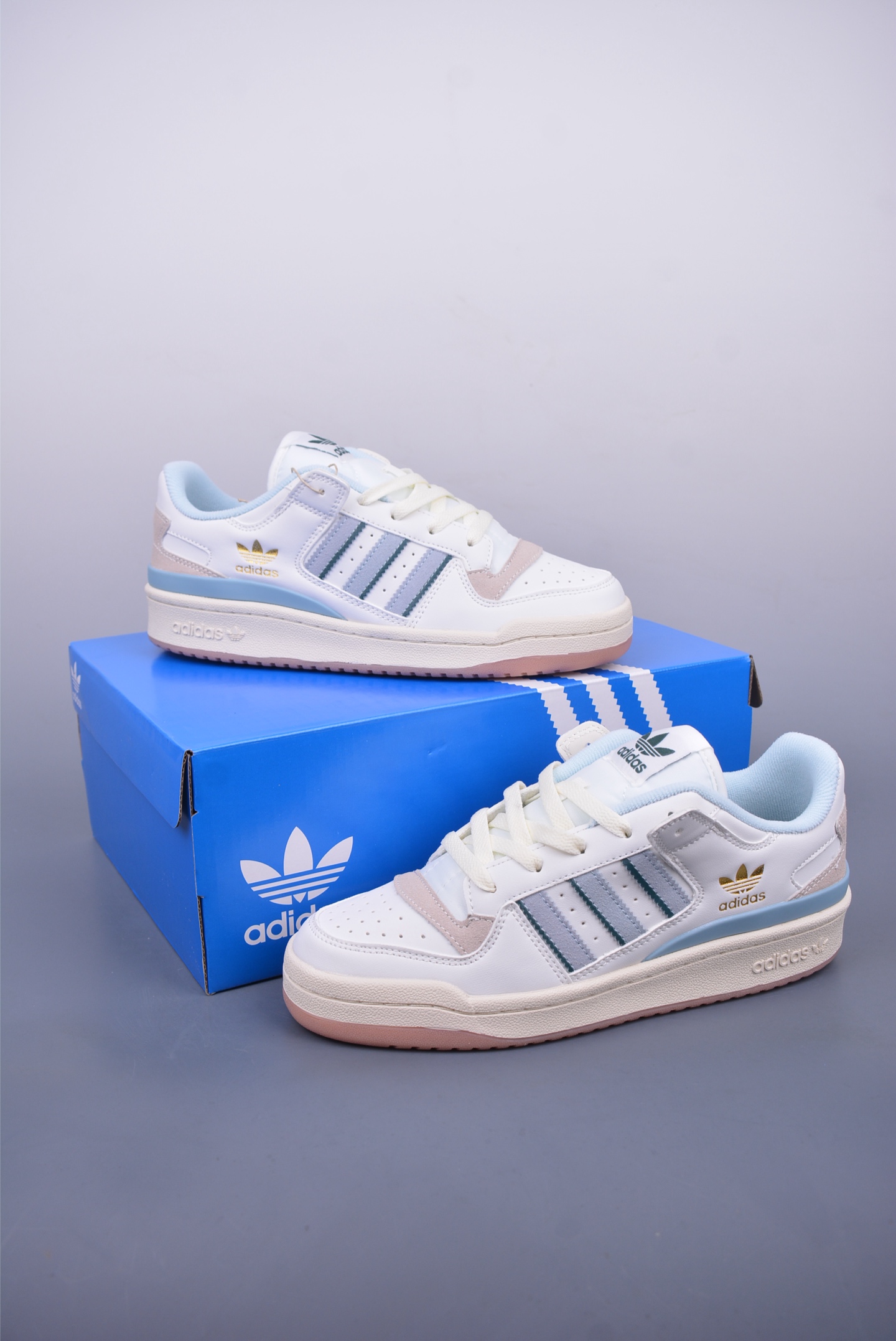 180 阿迪达斯 Adidas Forum Low CL 低帮百搭潮流休闲运动板鞋 IG3964