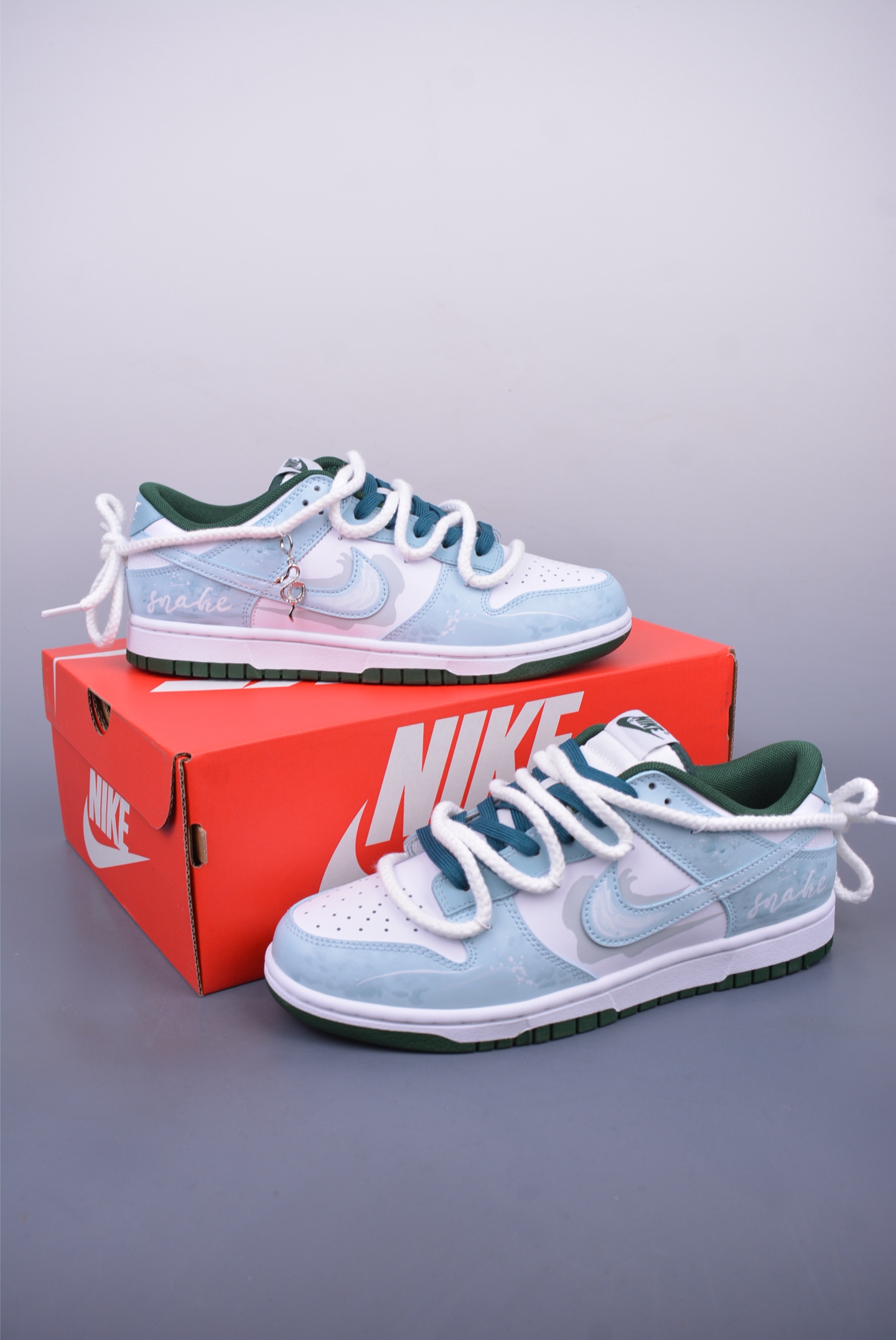 280天 Nike SB Dunk Low 灵蛇之瑞 解构抽绳鞋带 DD1391-101