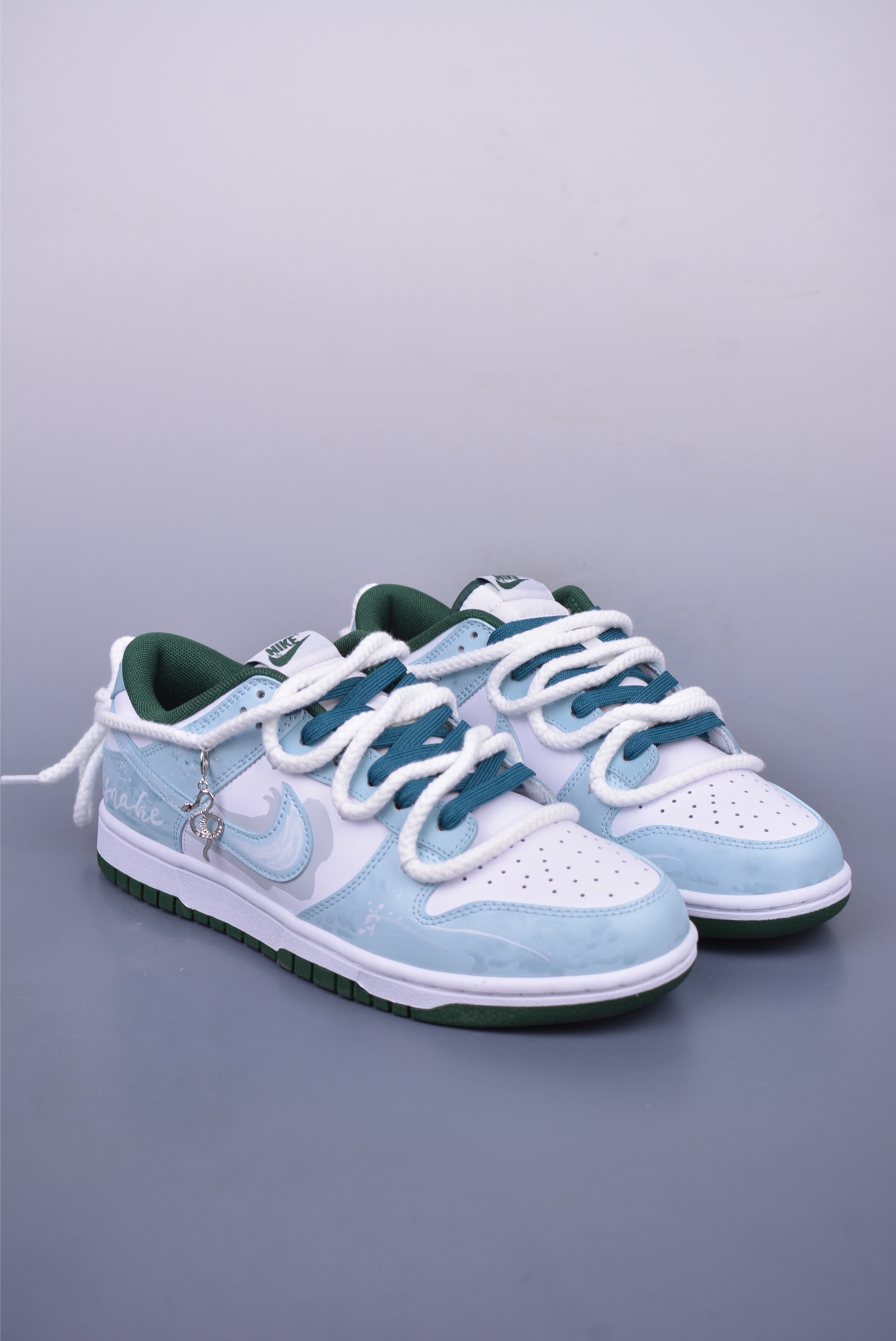280天 Nike SB Dunk Low 灵蛇之瑞 解构抽绳鞋带 DD1391-101