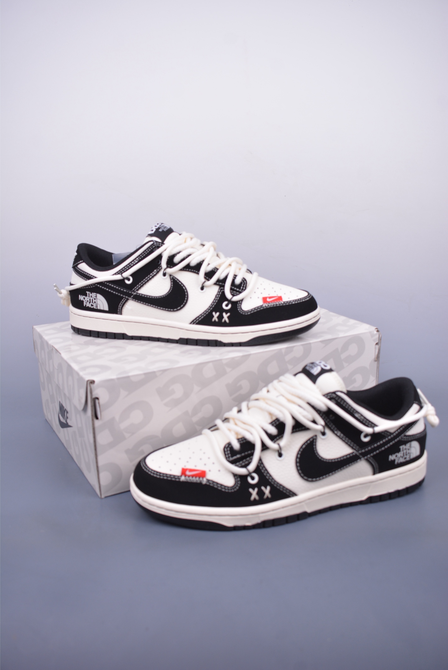 300 Nike SB Dunk Low 北面联名 解构抽绳鞋带 YX5066-287
