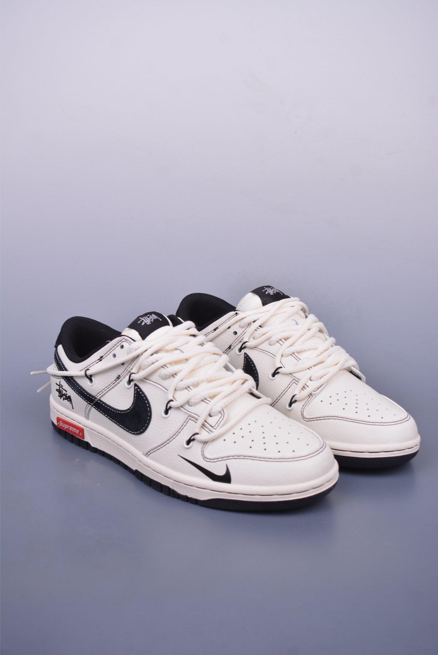 300 Nike SB Dunk Low 斯图西联名 解构抽绳鞋带 YX5066-277