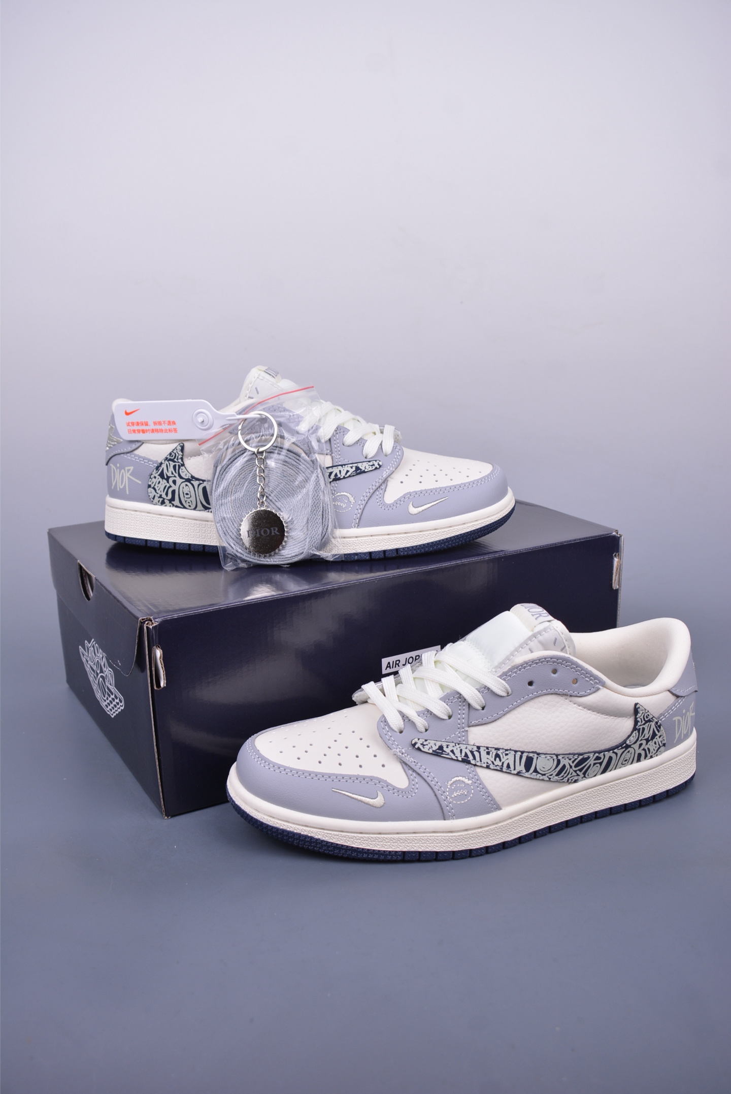280 Fragment x Travis Scott x Dior Air Jordan 1 Low 三方联名倒钩 XS2024-023