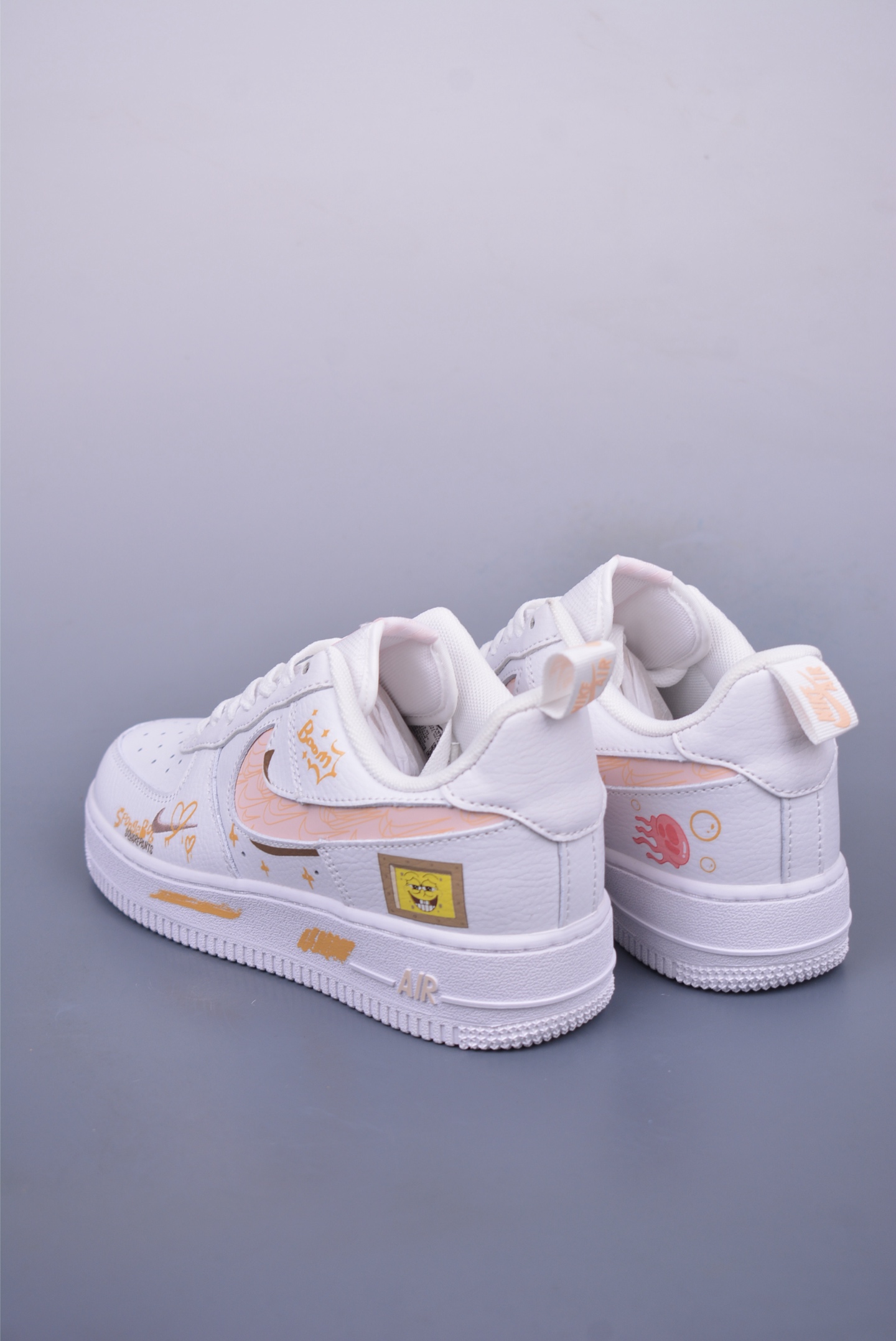 260 Nike Air Force 1 Low 海绵宝宝 FB8971-070