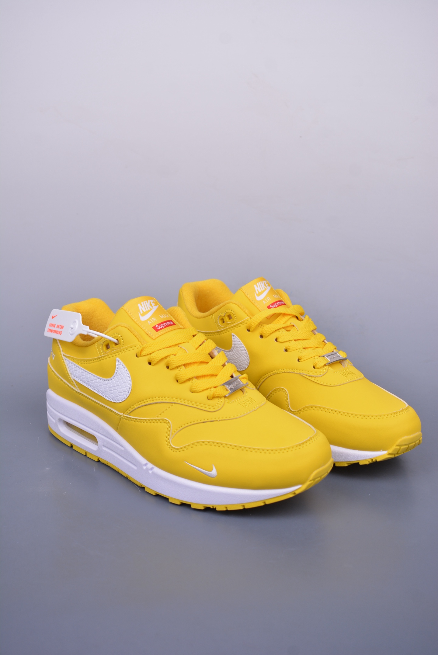 220 Nike Air Max 1 复刻拼接 纯原版本 复古休闲跑步鞋 HF8813-700