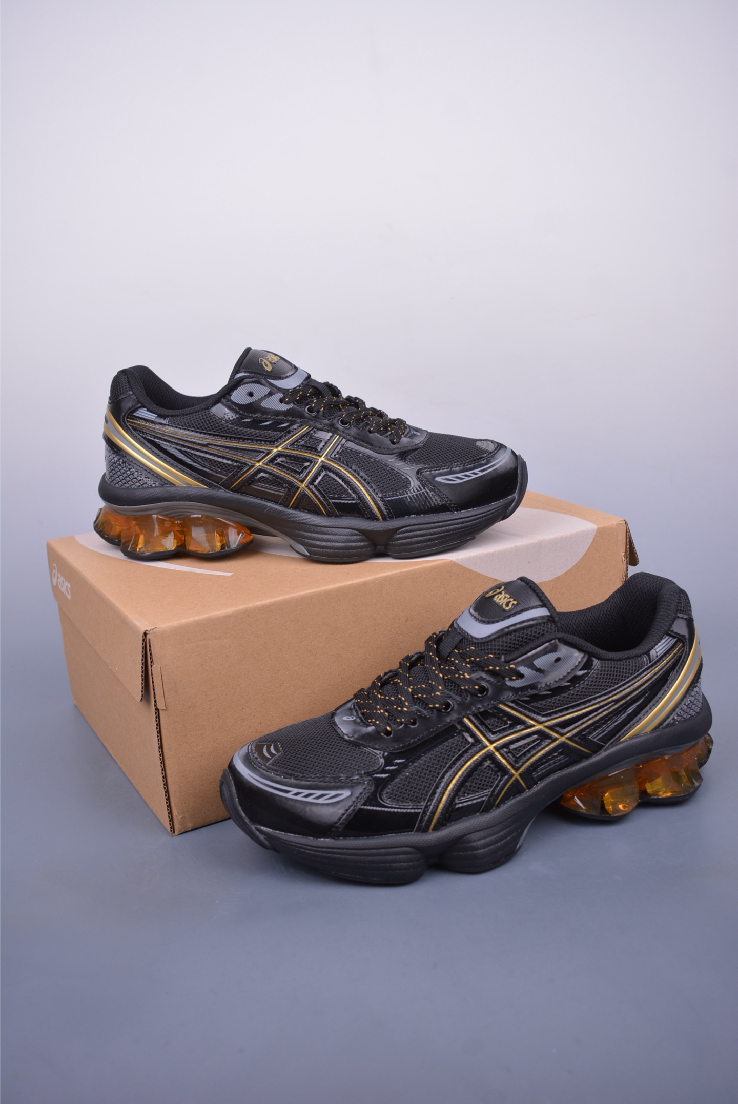 210 Asics Gel-Kinetic Fluent 版本 亚瑟士运动休闲透气专业跑鞋 1203A593-001