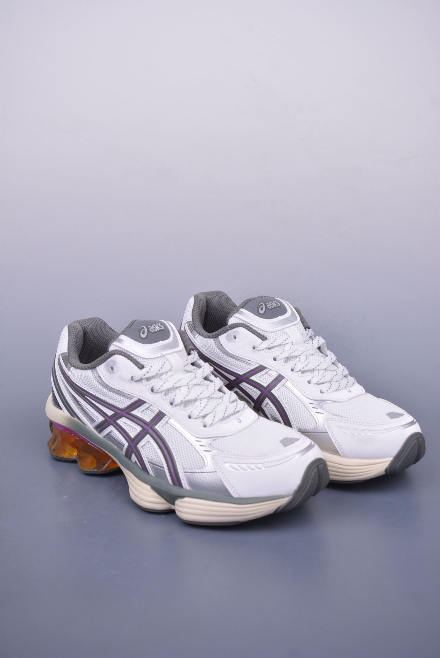210 Asics Gel-Kinetic Fluent 版本 亚瑟士运动休闲透气专业跑鞋 1203A591-100