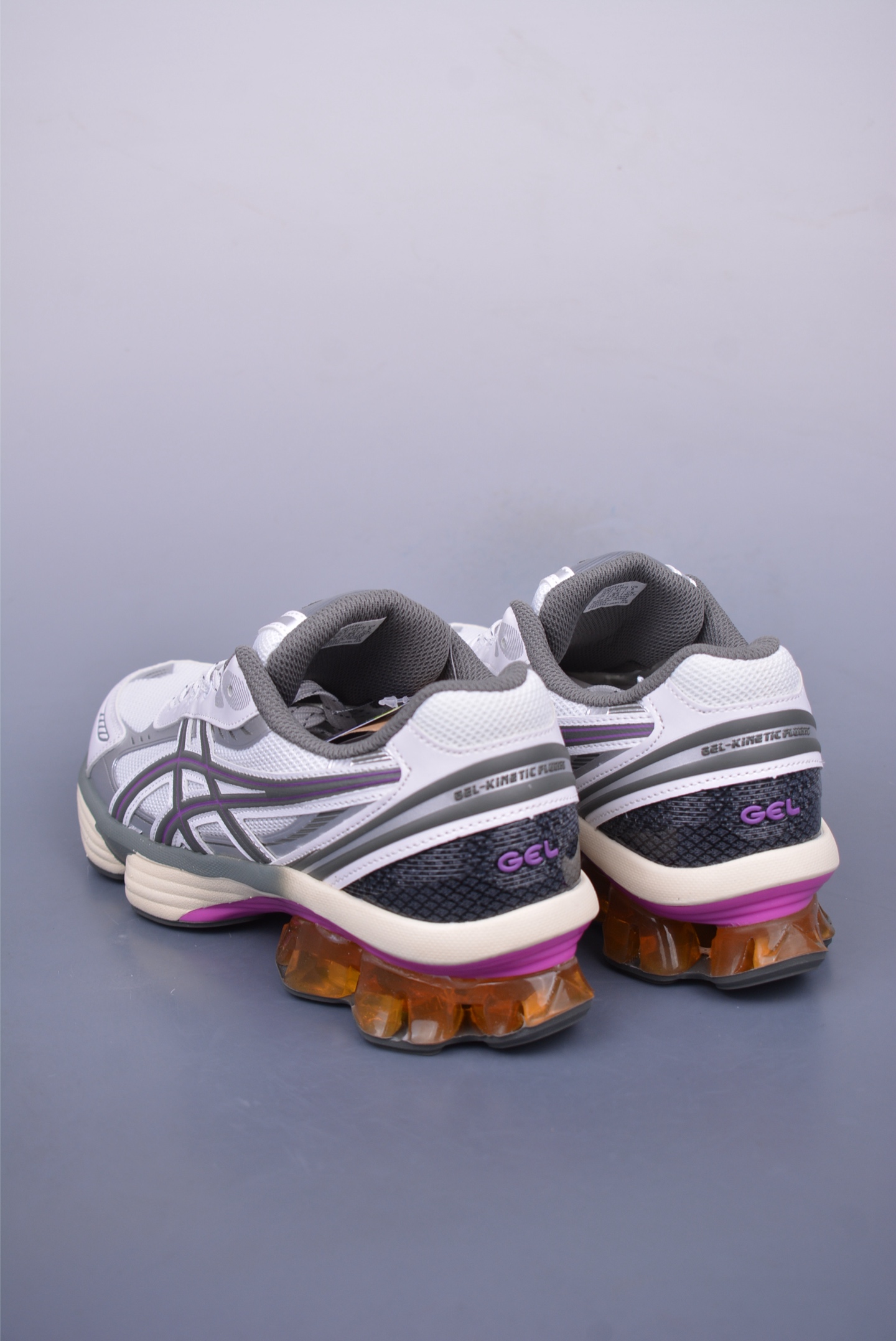 210 Asics Gel-Kinetic Fluent 版本 亚瑟士运动休闲透气专业跑鞋 1203A591-100