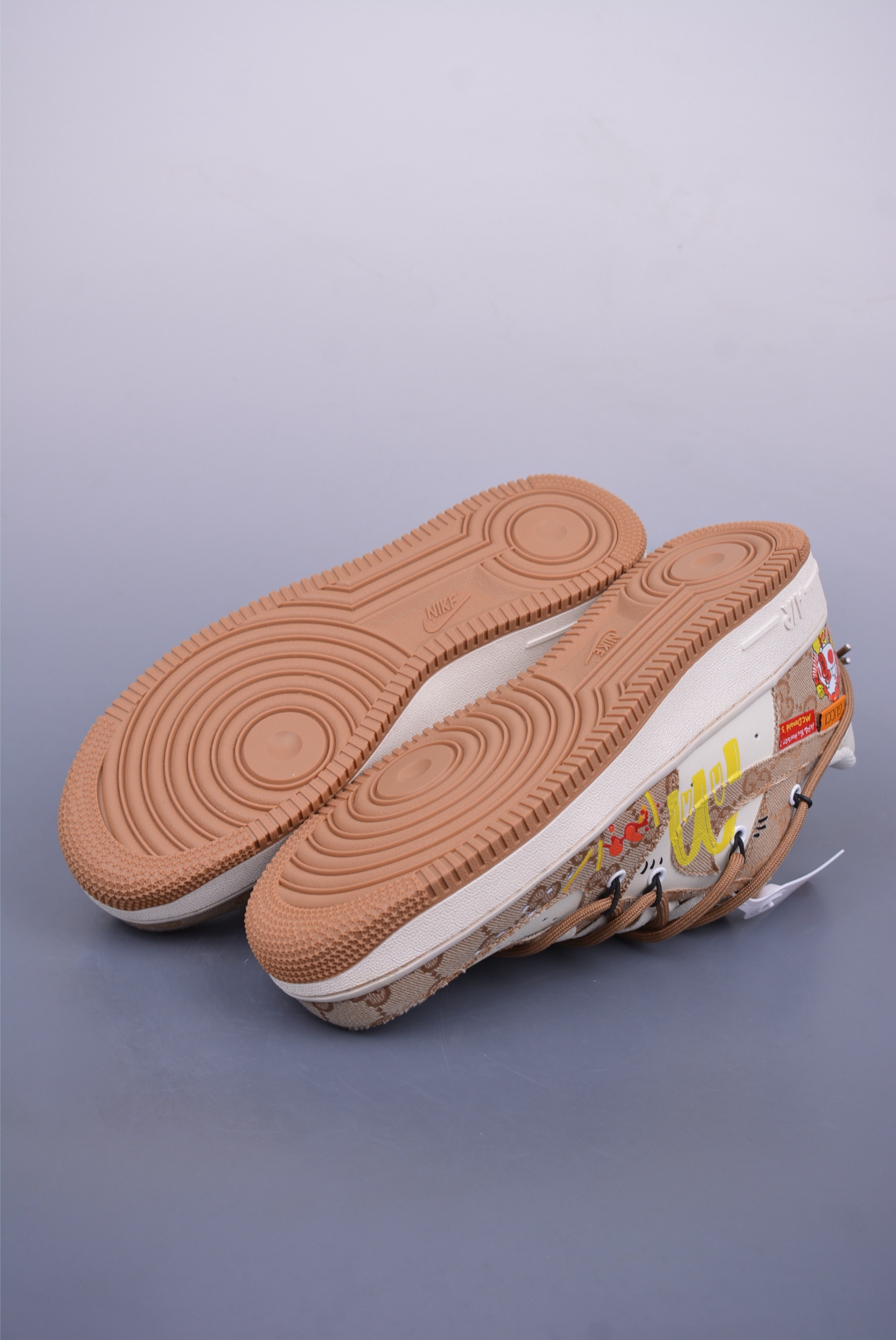 260 Nike Air Force 1 Low 解构鞋带 麦当劳联名 BD0077-111