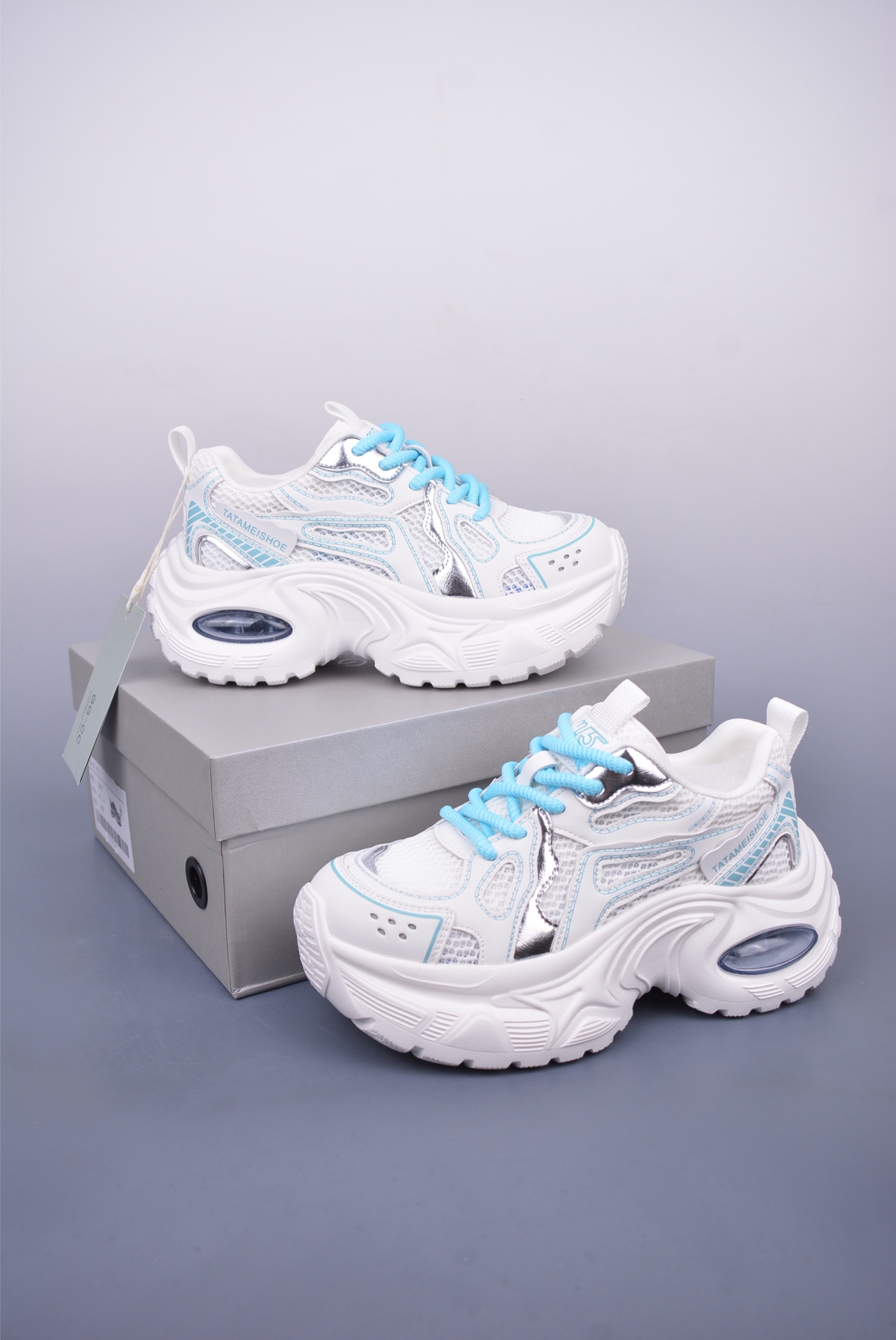 220 GG-CC Chunky Low 厚底增高运动老爹鞋 8791622