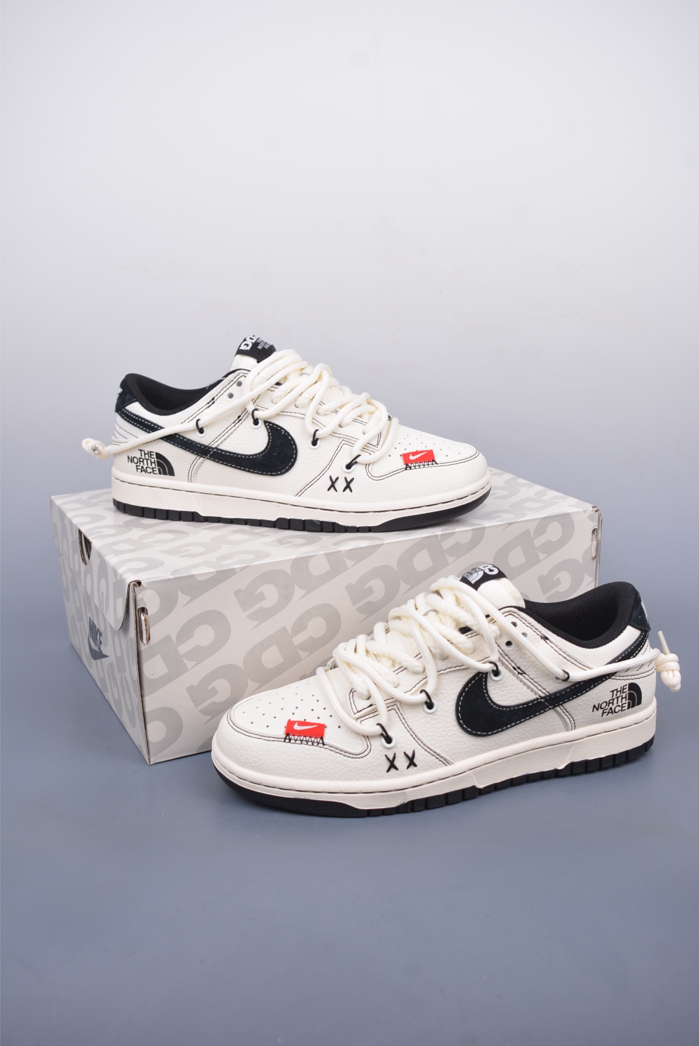 Nike SB Dunk Low 北面联名 解构抽绳鞋带 YX5066-286