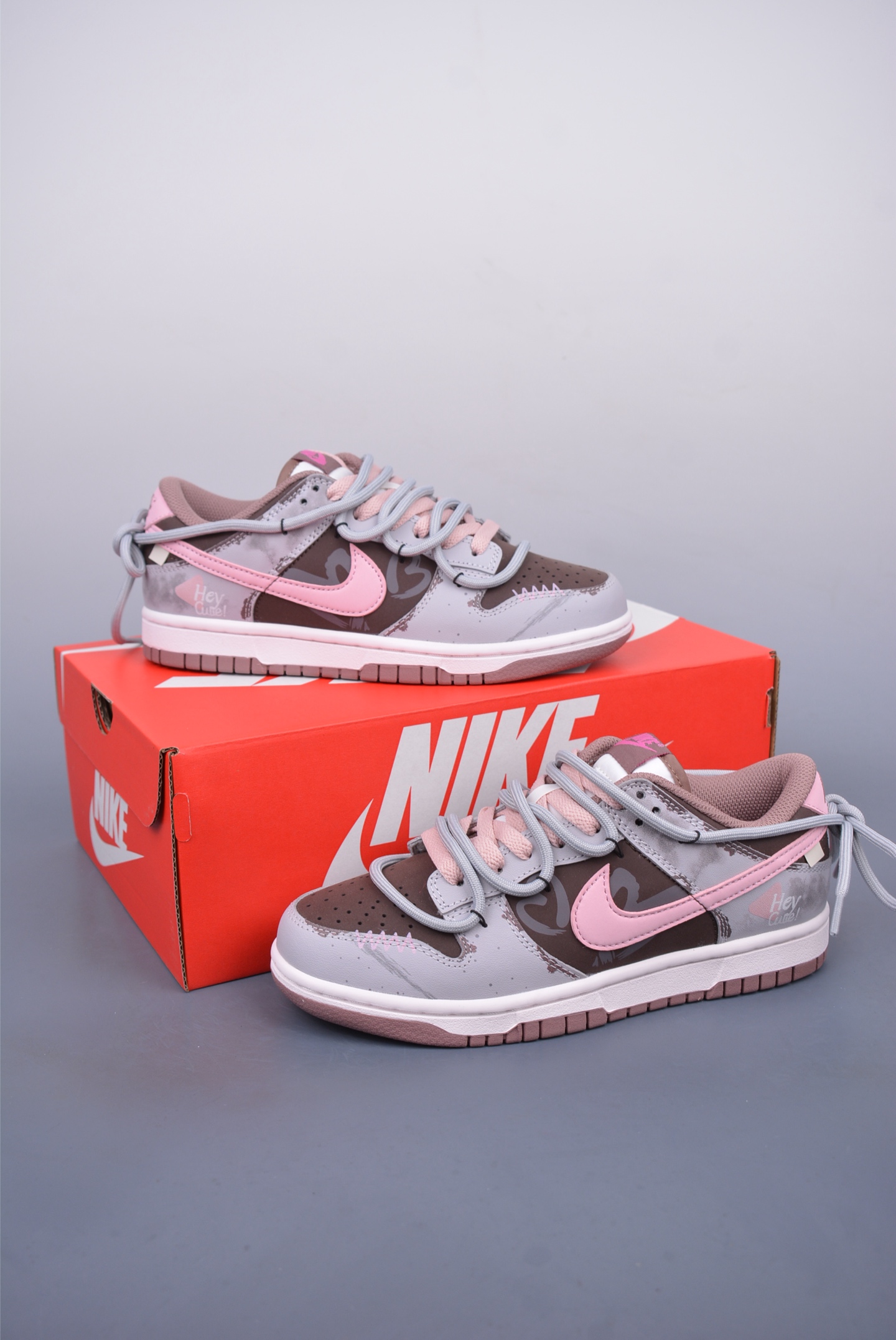 Nike SB Dunk Low 考拉派对 粉梦副歌 解构抽绳鞋带 FZ3611-208