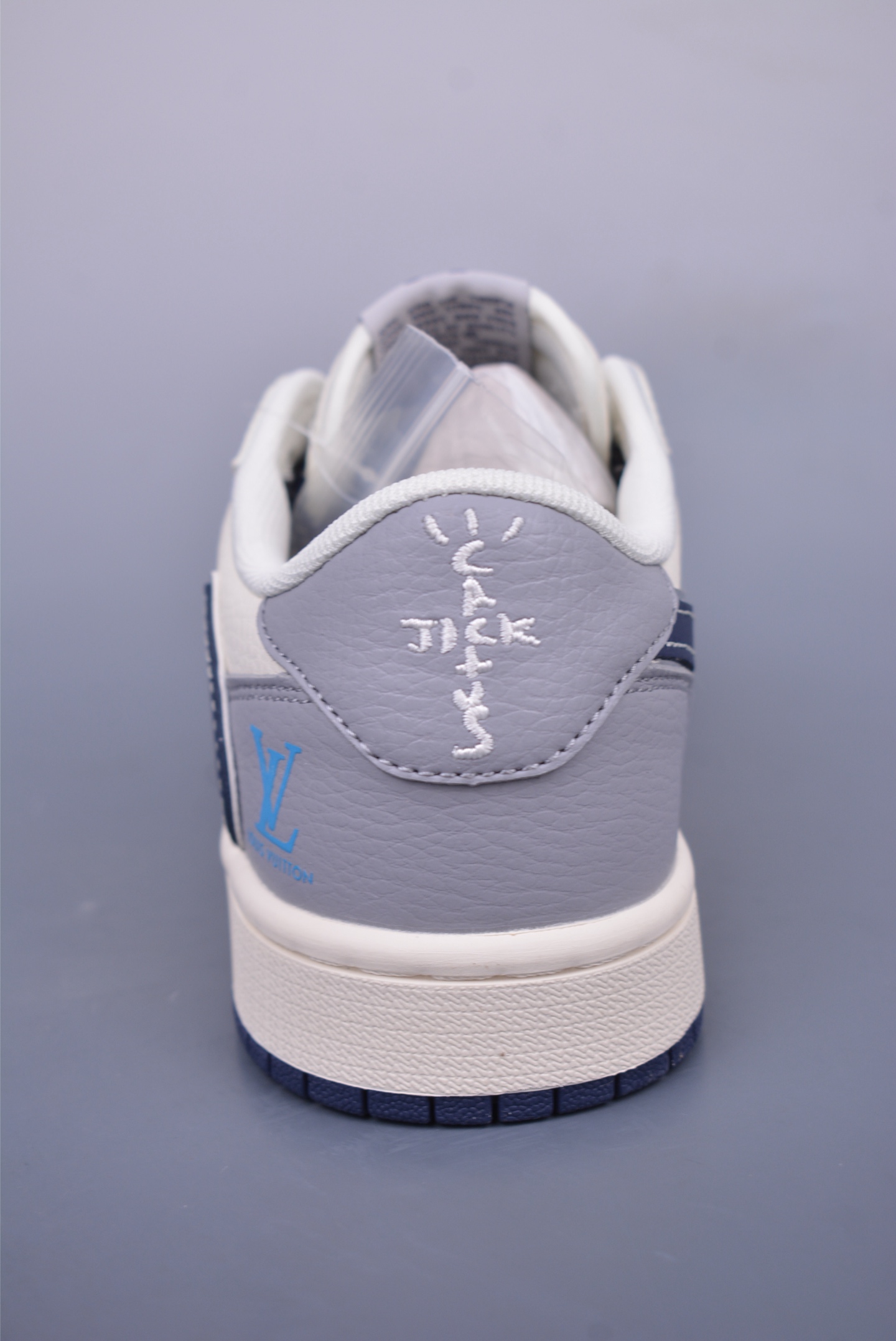 280 Fragment x Travis Scott x LV Air Jordan 1 Low 三方联名倒钩 ZH2598-242
